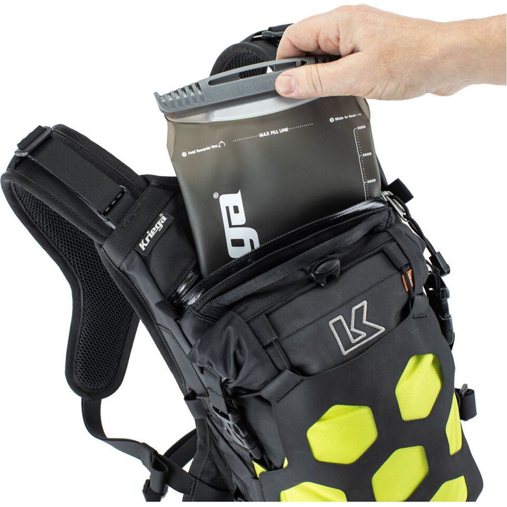 Kriega Trail 9 Adventure Backpack Lime - 9 Liters