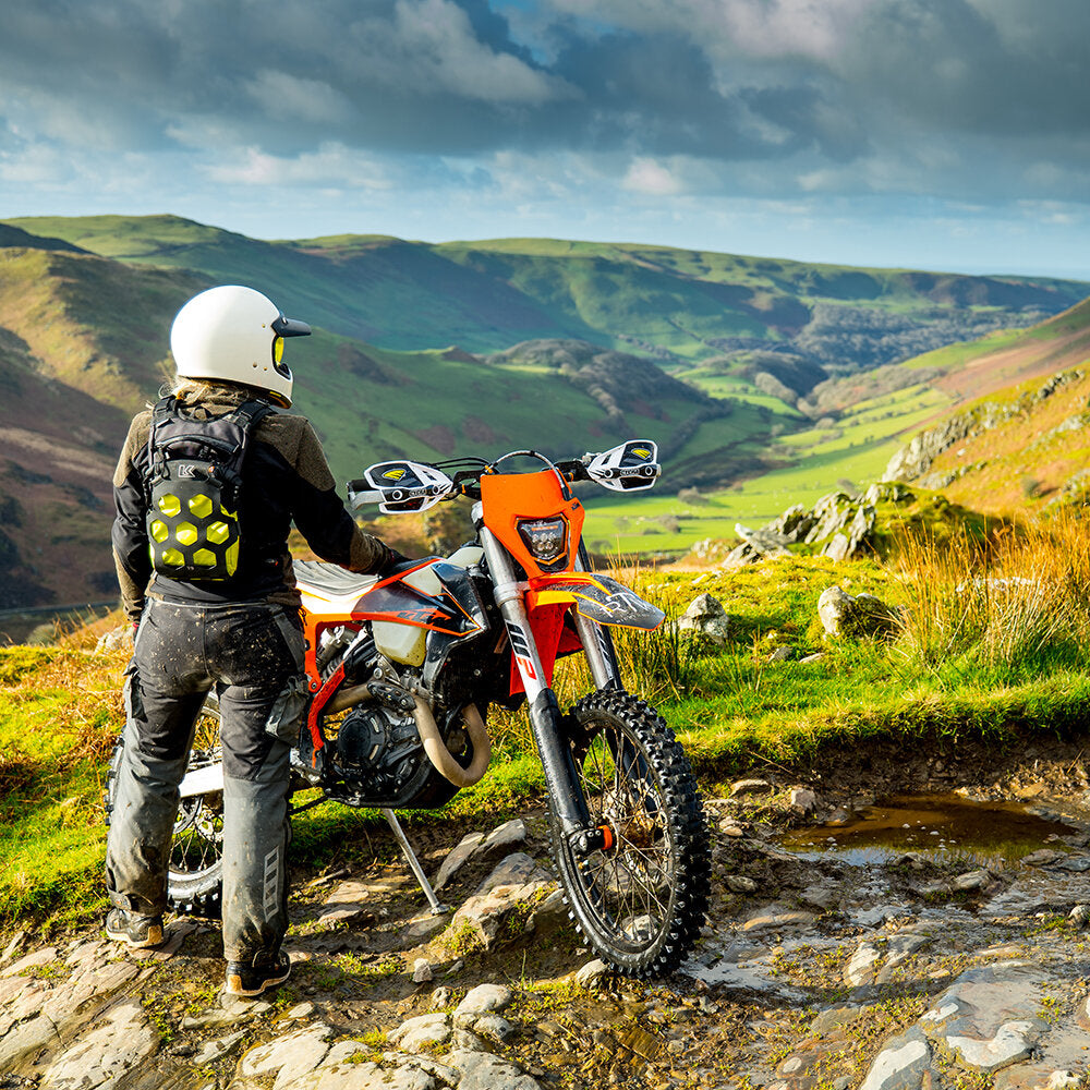 Kriega Trail 9 Adventure Backpack Lime - 9 Liters