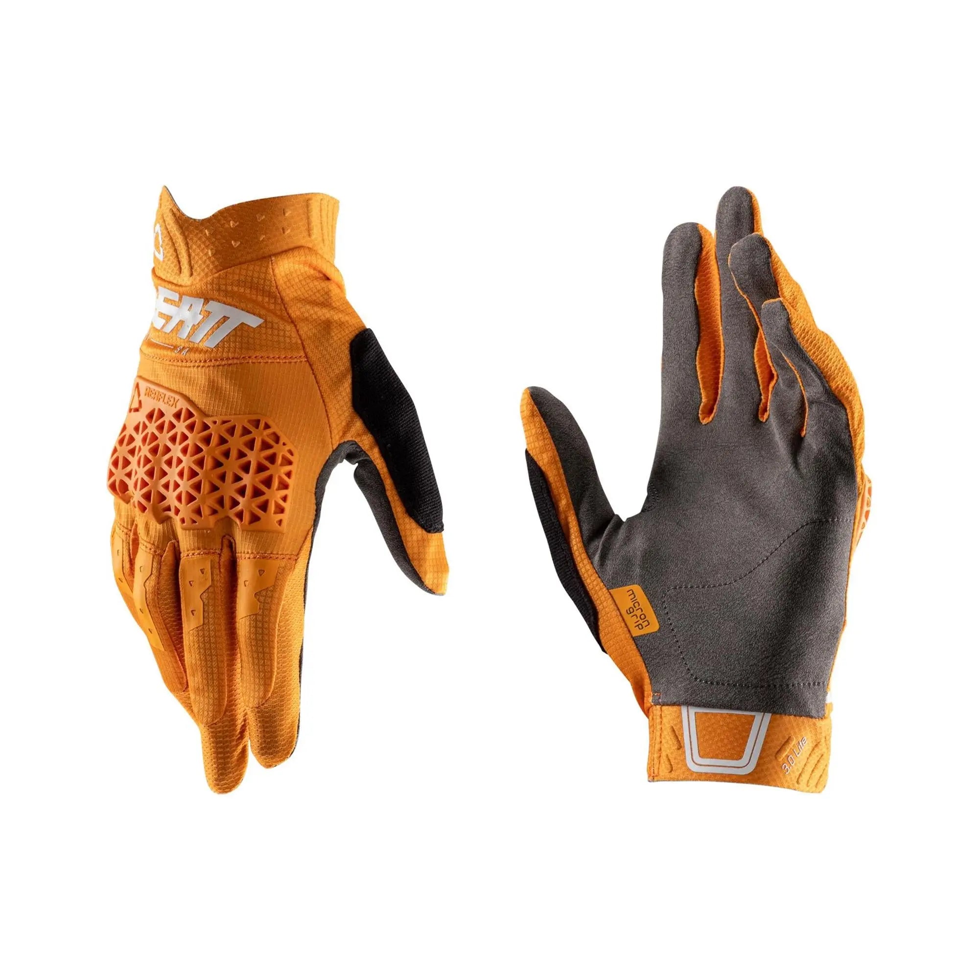 Leatt 3.0 Lite MTB Gloves Lager Yellow - FREE UK Shipping, FREE 365 Day Returns | Moto Central