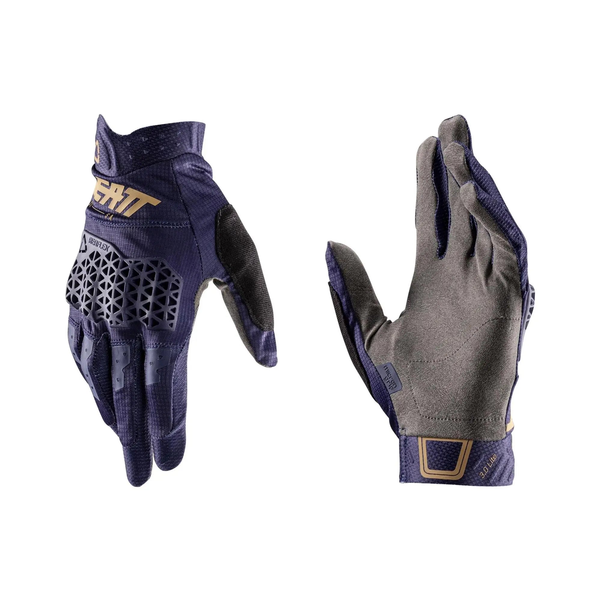 Leatt 3.0 Lite MTB Gloves Galaxy Blue - FREE UK Shipping, FREE 365 Day Returns | Moto Central