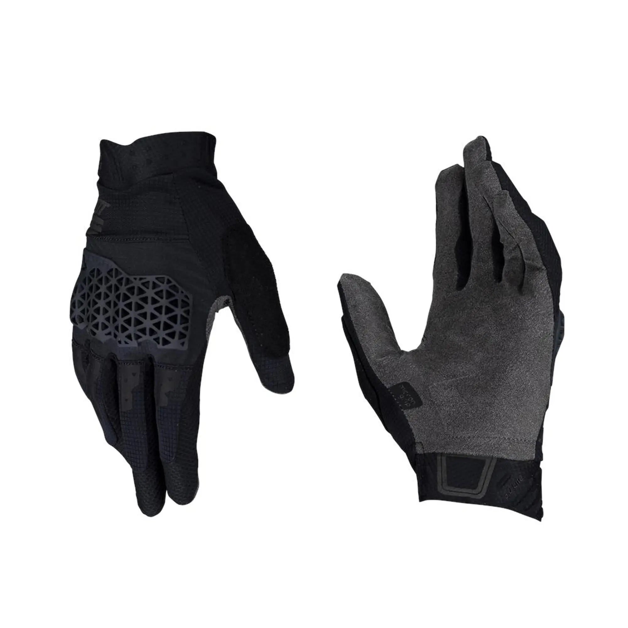 Leatt 3.0 Lite MTB Gloves Stealth Black / Grey - FREE UK Shipping, FREE 365 Day Returns | Moto Central