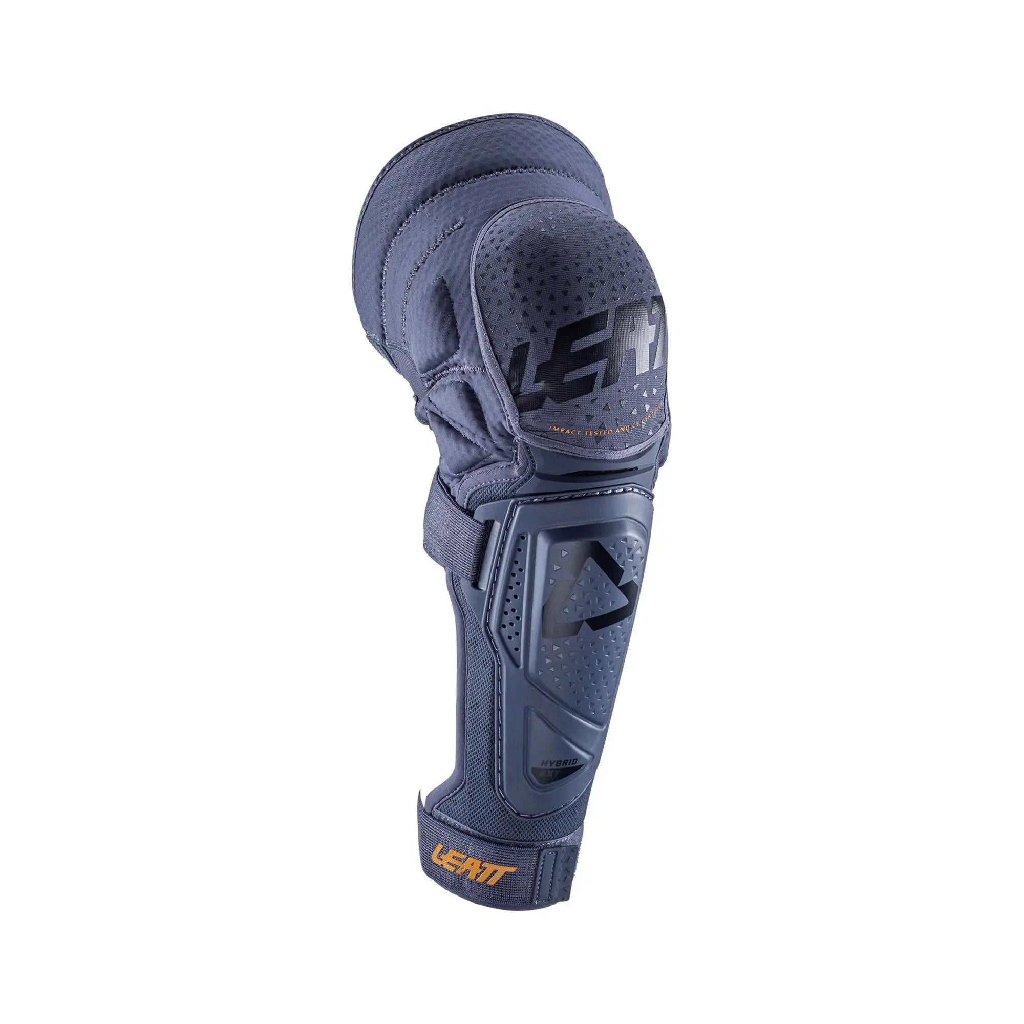 Leatt 3DF Hybrid EXT Knee & Shin Guard Black - FREE UK Shipping, FREE 365 Day Returns | Moto Central