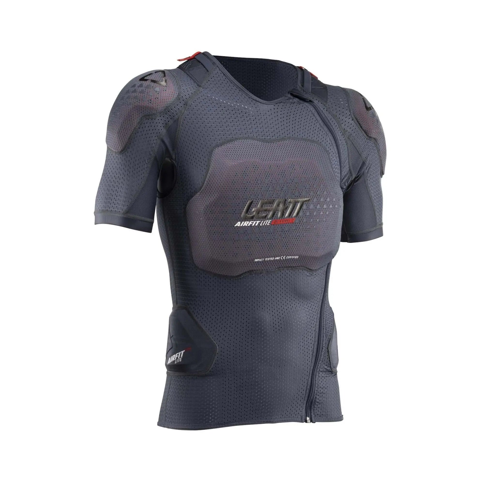 Leatt 3DF AirFit Lite Evo Body Tee 2025 Black - FREE UK Shipping, FREE 365 Day Returns | Moto Central