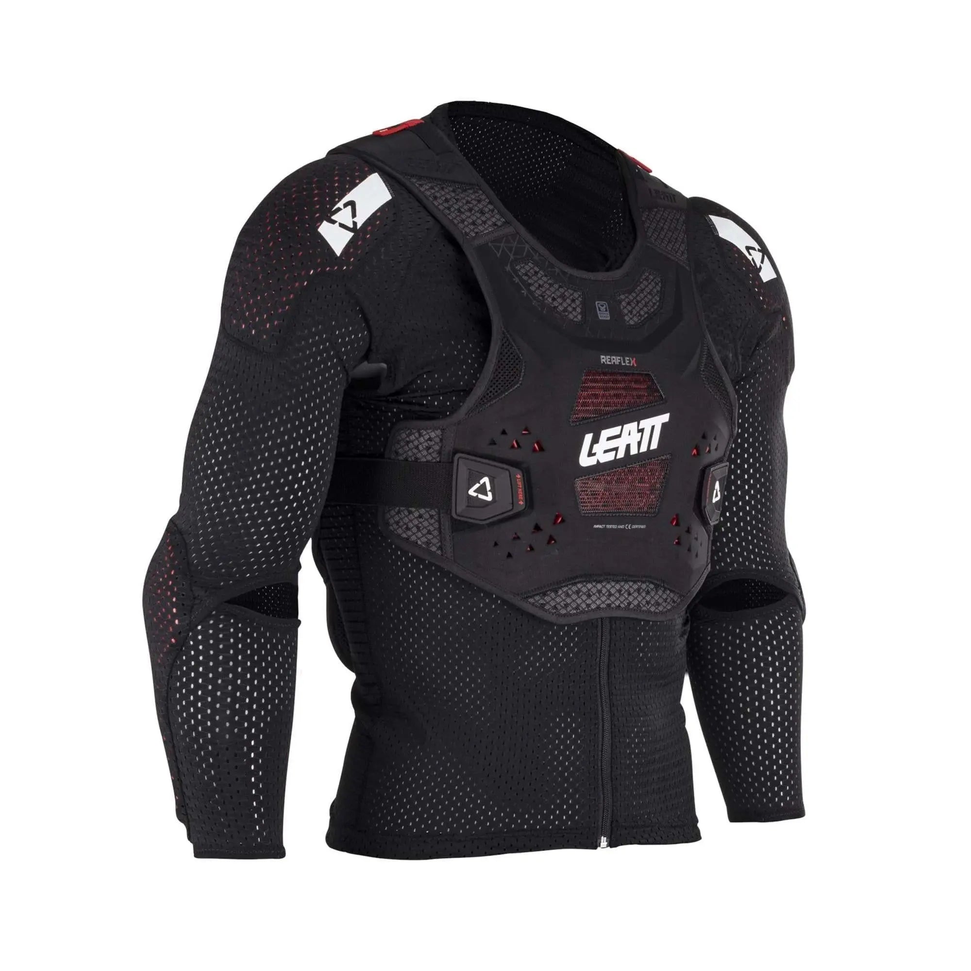 Leatt Reaflex Body Protector Black - FREE UK Shipping, FREE 365 Day Returns | Moto Central
