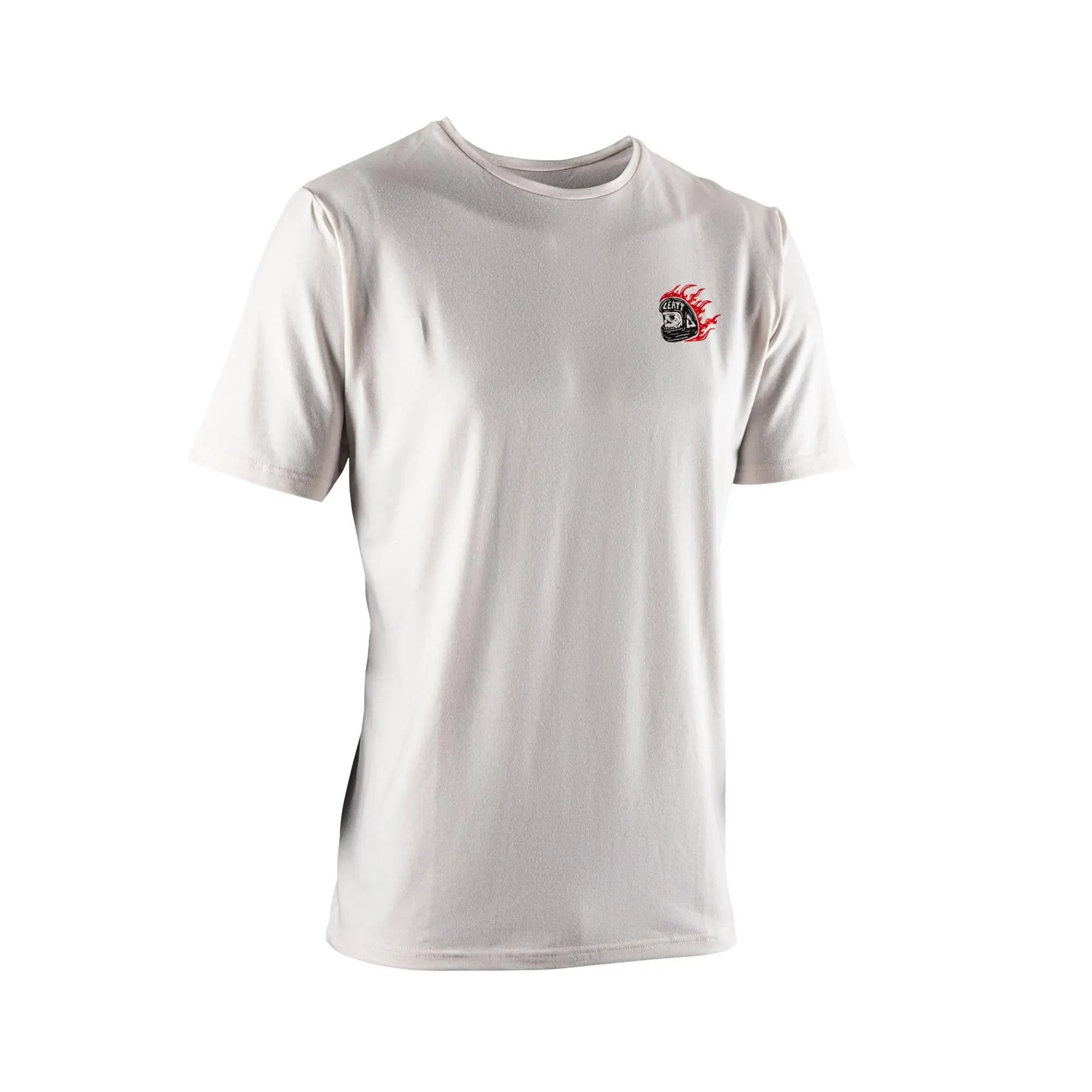 Leatt Core T Shirt Cream White - FREE UK Shipping, FREE 365 Day Returns | Moto Central