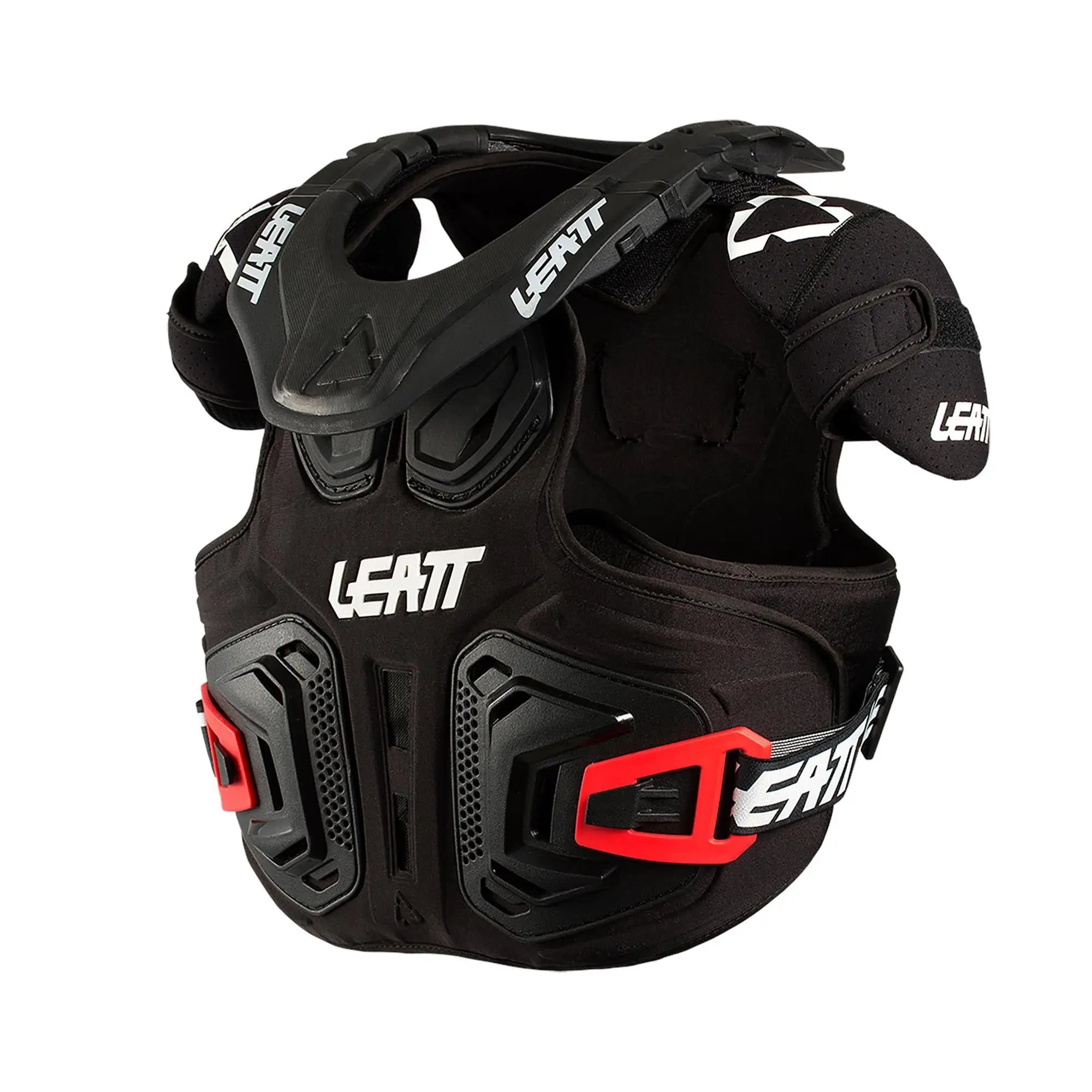 Leatt Fusion 2.0 Junior Vest Black - FREE UK Shipping, FREE 365 Day Returns | Moto Central