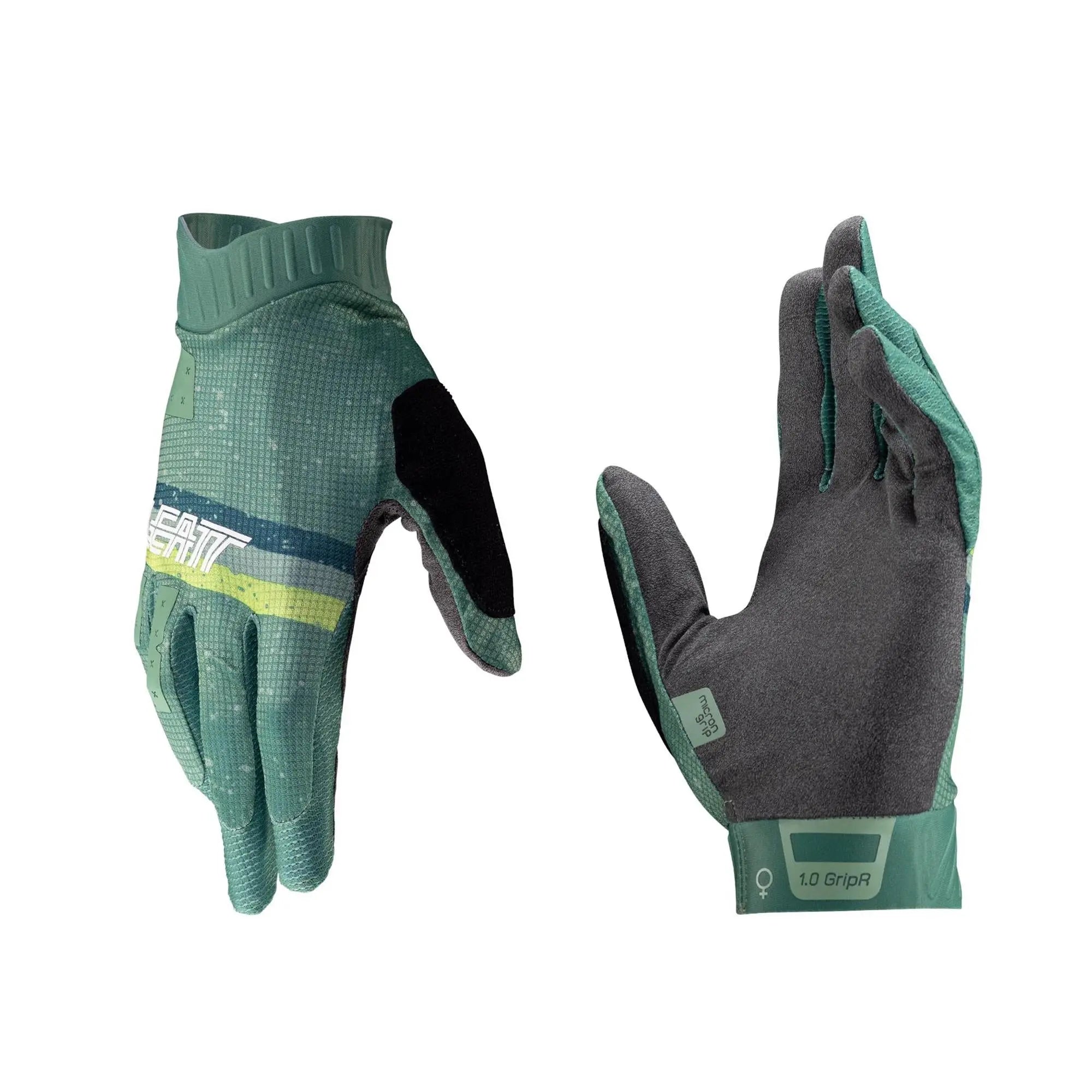 Leatt GripR 1.0 MTB Ladies Gloves Lagoon - FREE UK Shipping, FREE 365 Day Returns | Moto Central