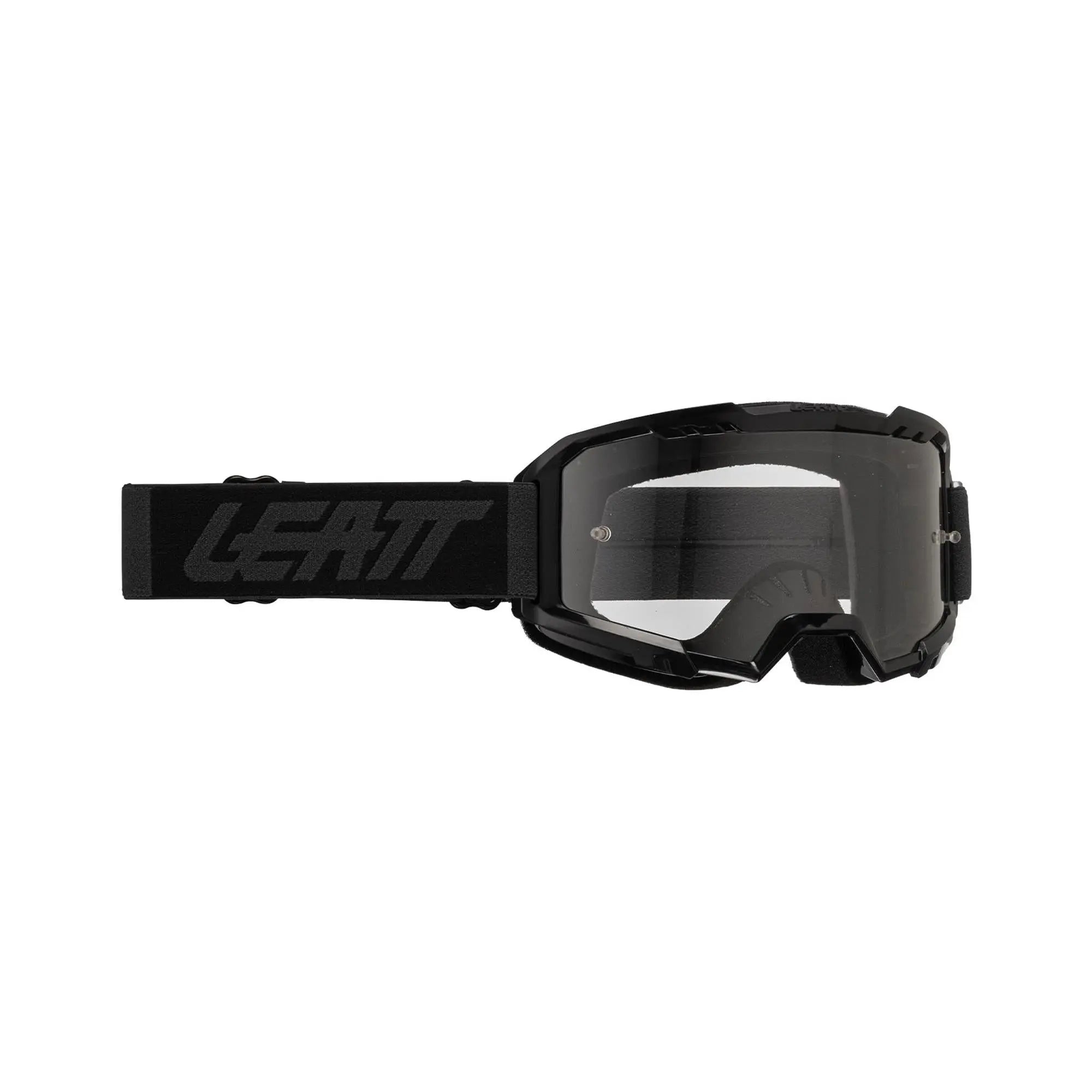 Leatt Vizion 2.5 Goggles Stealth Clear - FREE UK Shipping, FREE 365 Day Returns | Moto Central
