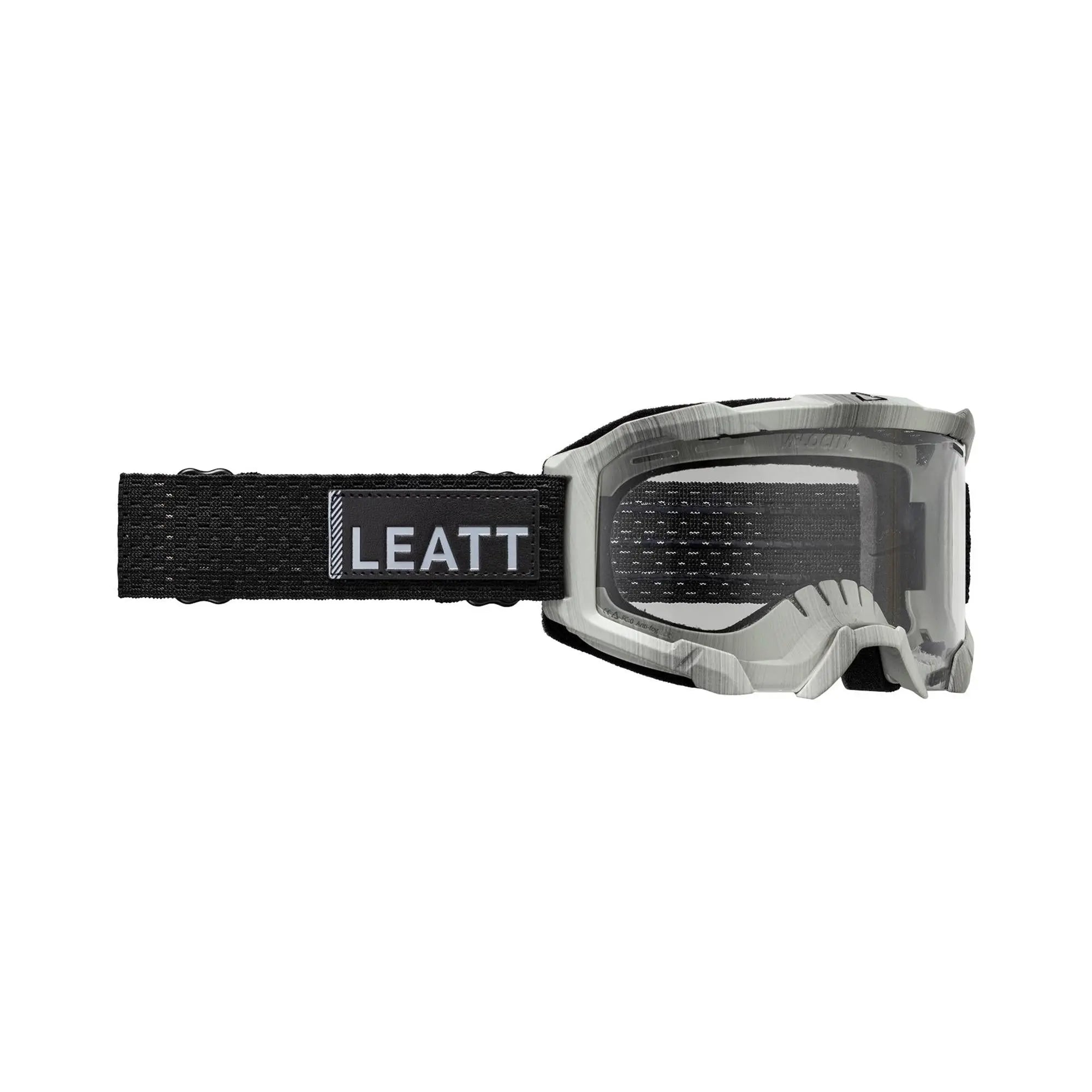 Leatt Velocity 4.0 Goggles White Clear - FREE UK Shipping, FREE 365 Day Returns | Moto Central