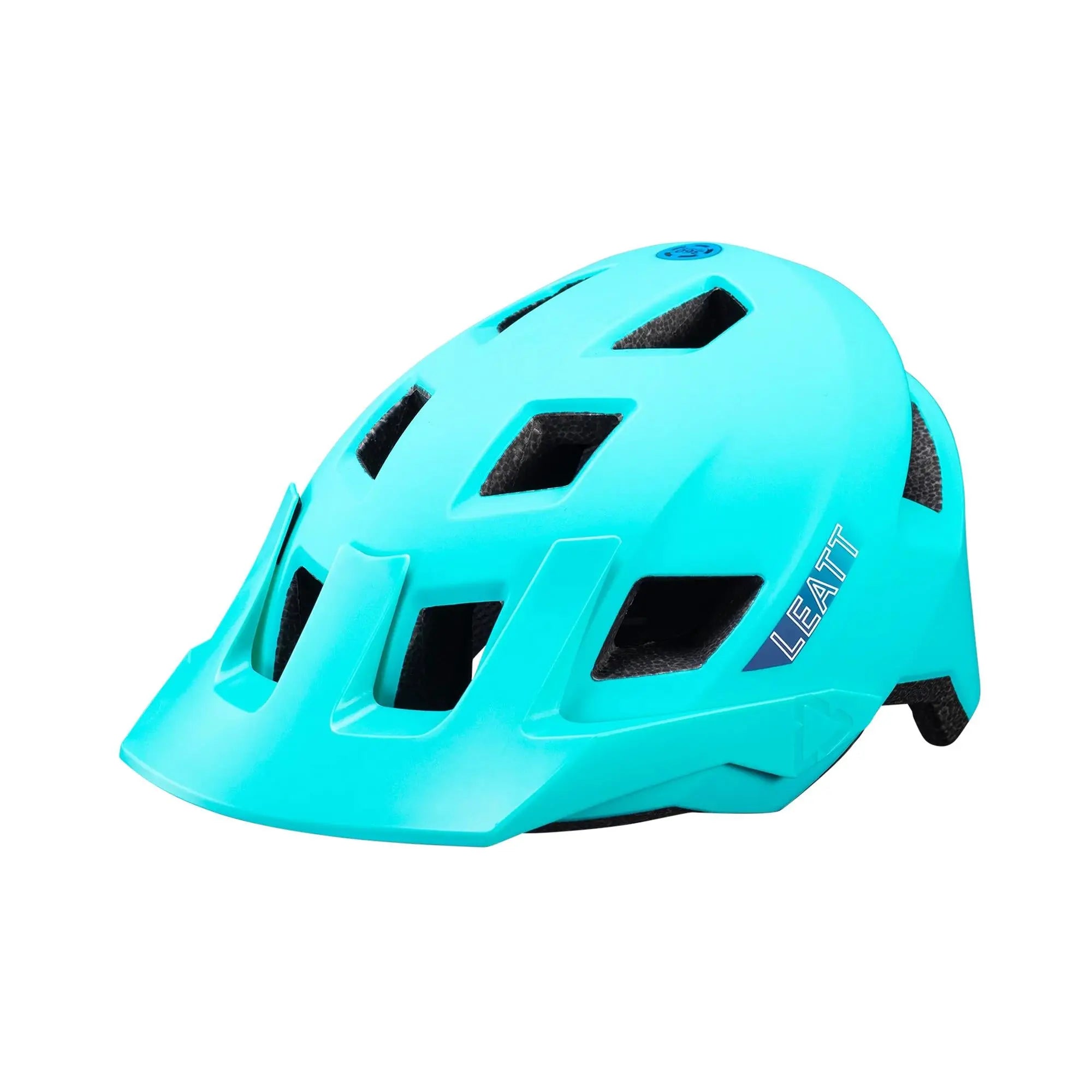 Leatt All Mountain 1.0 MTB Junior Helmet Aqua - FREE UK Shipping, FREE 365 Day Returns | Moto Central