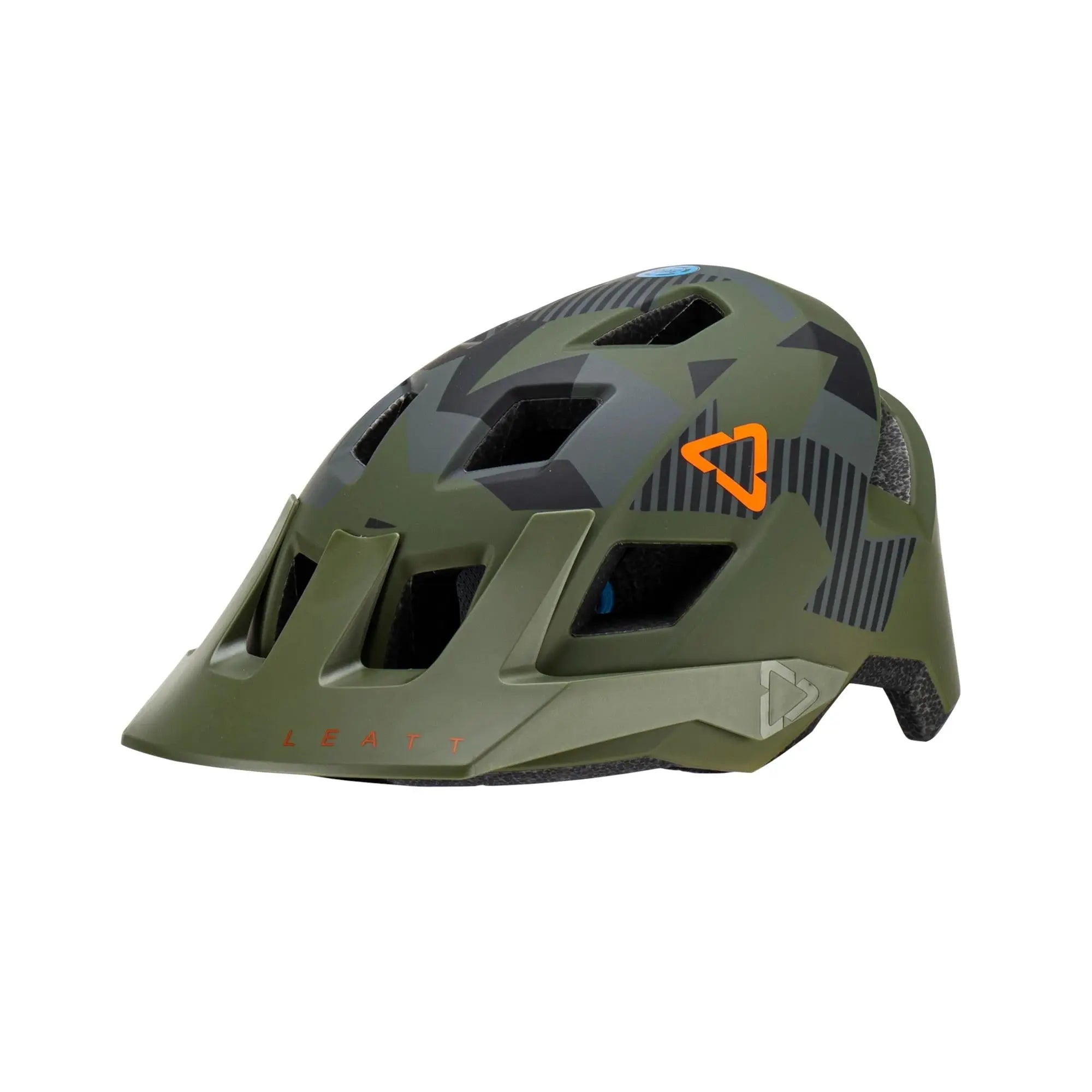 Leatt All Mountain 1.0 MTB Junior Helmet Camo - FREE UK Shipping, FREE 365 Day Returns | Moto Central