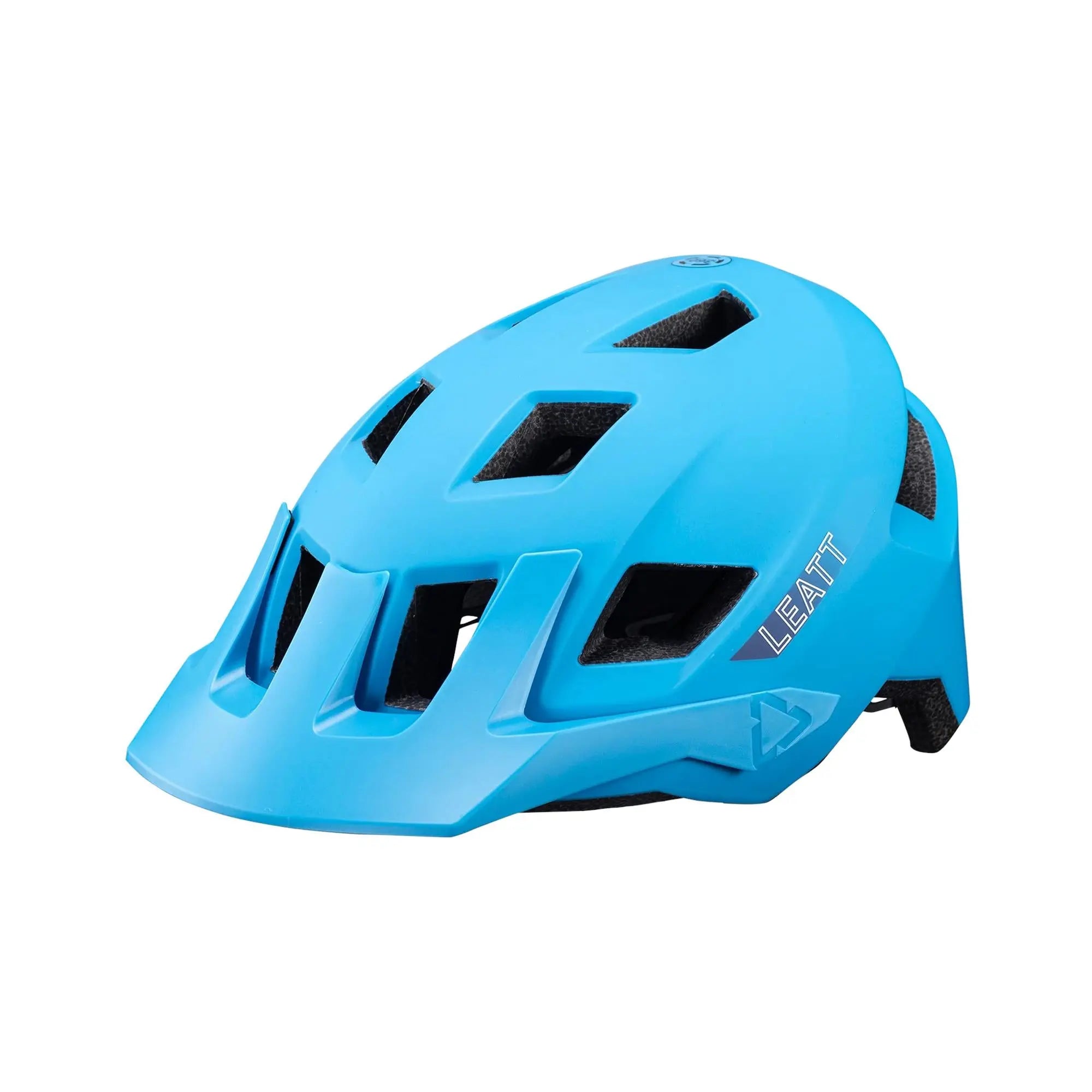 Leatt All Mountain 1.0 MTB Helmet Cyan - FREE UK Shipping, FREE 365 Day Returns | Moto Central