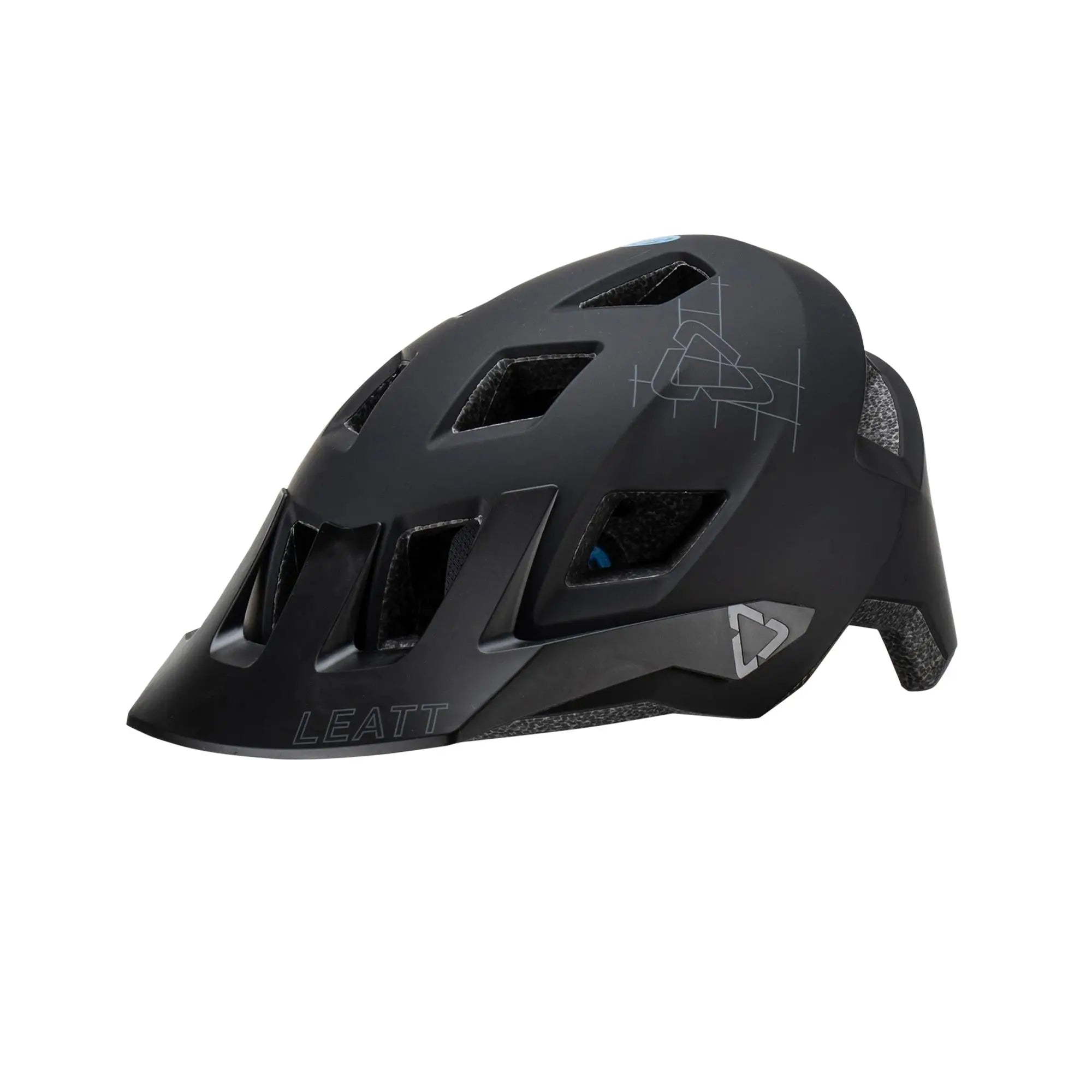 Leatt All Mountain 1.0 MTB Helmet Stealth - FREE UK Shipping, FREE 365 Day Returns | Moto Central