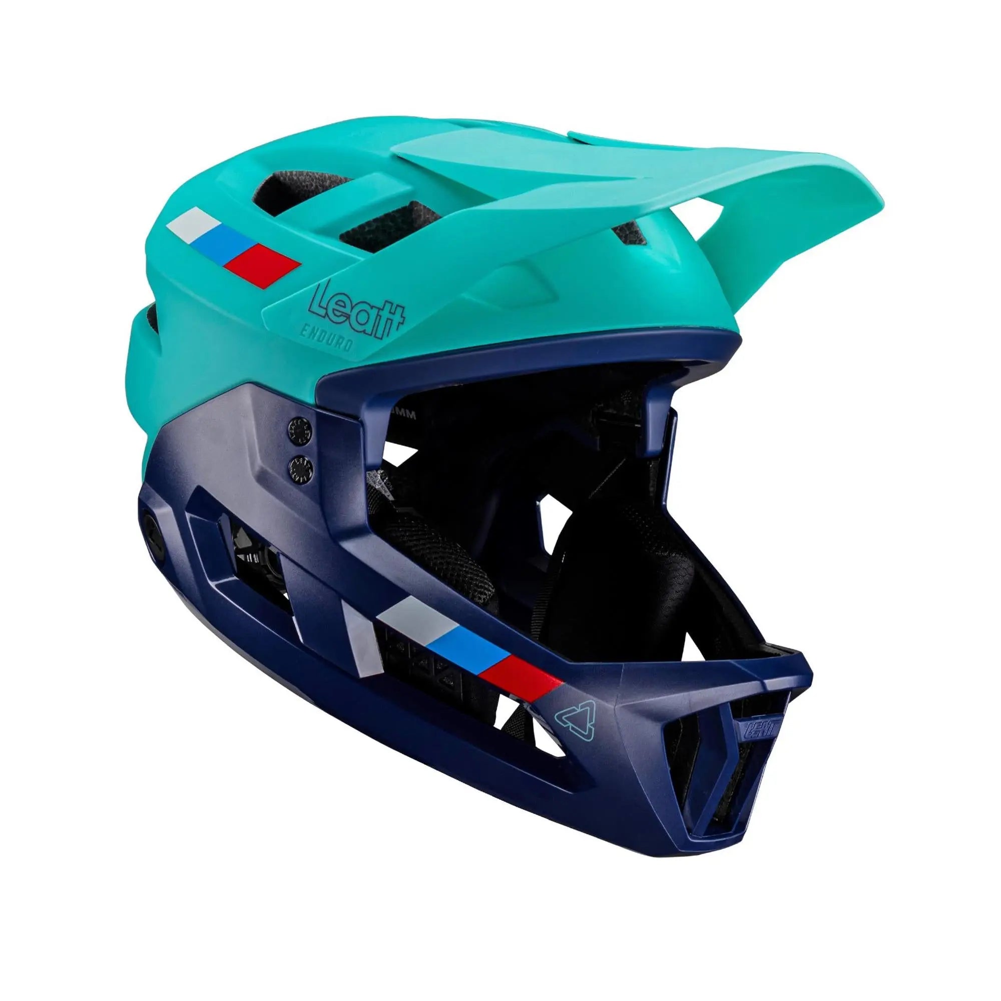 Leatt Enduro 2.0 MTB Junior Helmet Aqua - FREE UK Shipping, FREE 365 Day Returns | Moto Central