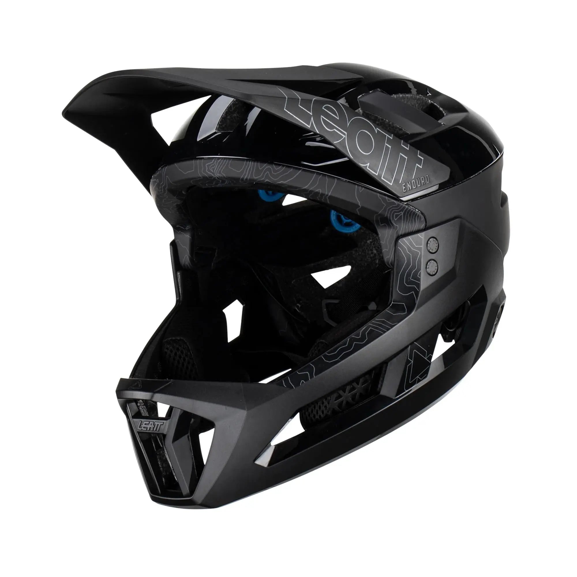 Leatt Enduro 3.0 MTB Helmet Stealth - FREE UK Shipping, FREE 365 Day Returns | Moto Central