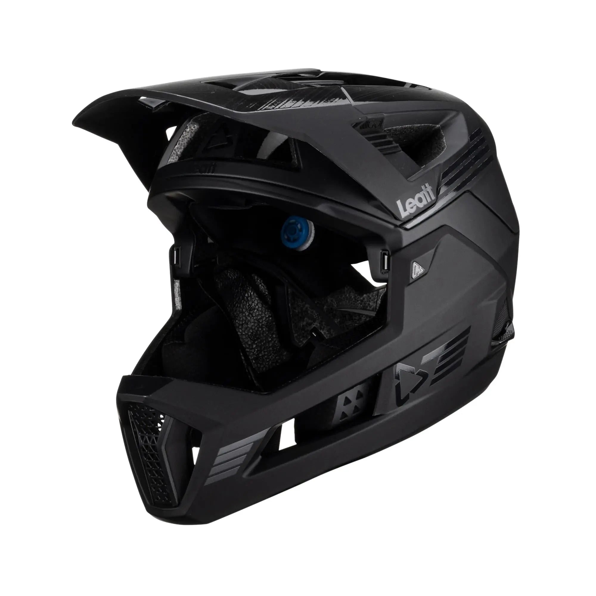Leatt Enduro 4.0 MTB Helmet Stealth - FREE UK Shipping, FREE 365 Day Returns | Moto Central