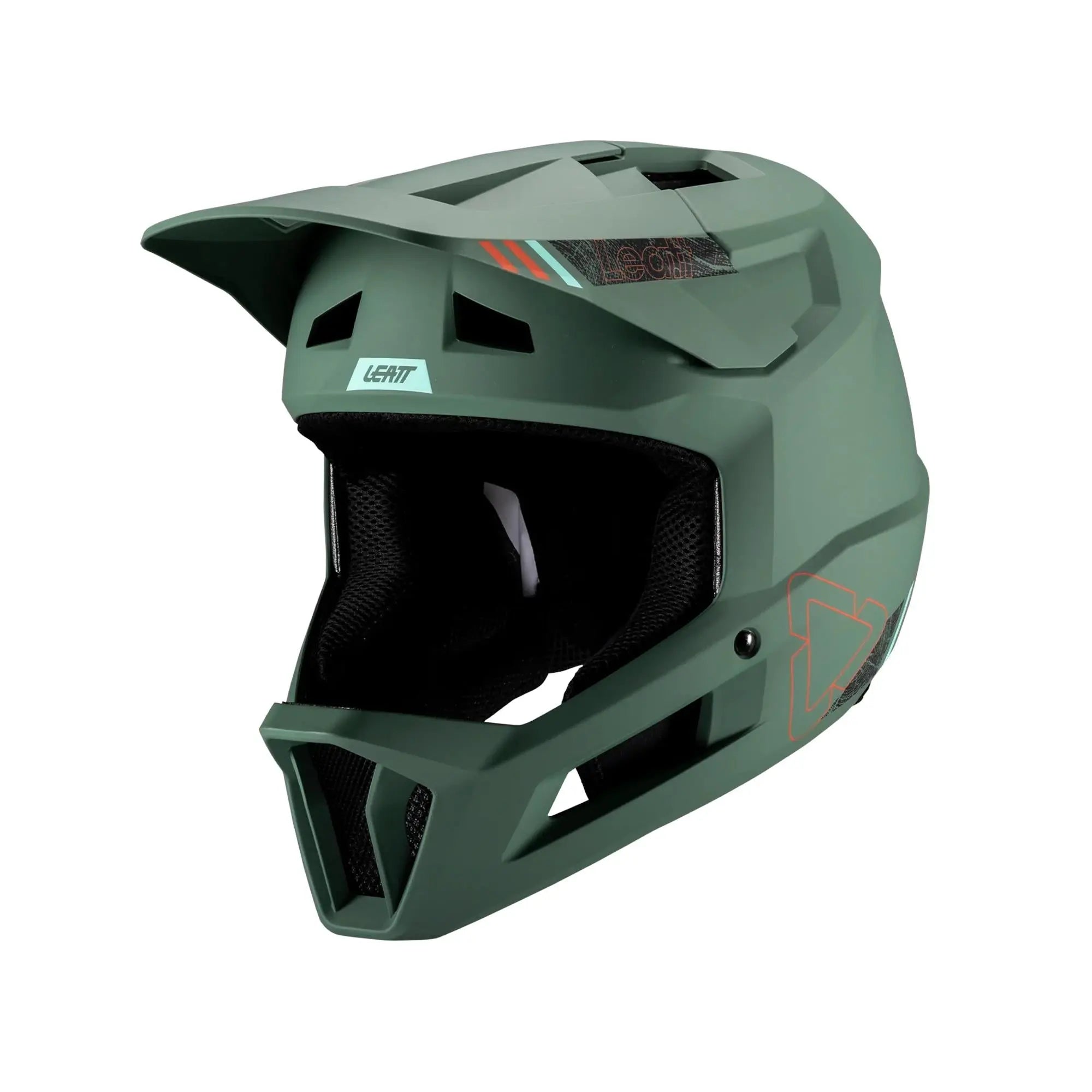 Leatt Gravity 1.0 MTB Helmet Teal - FREE UK Shipping, FREE 365 Day Returns | Moto Central