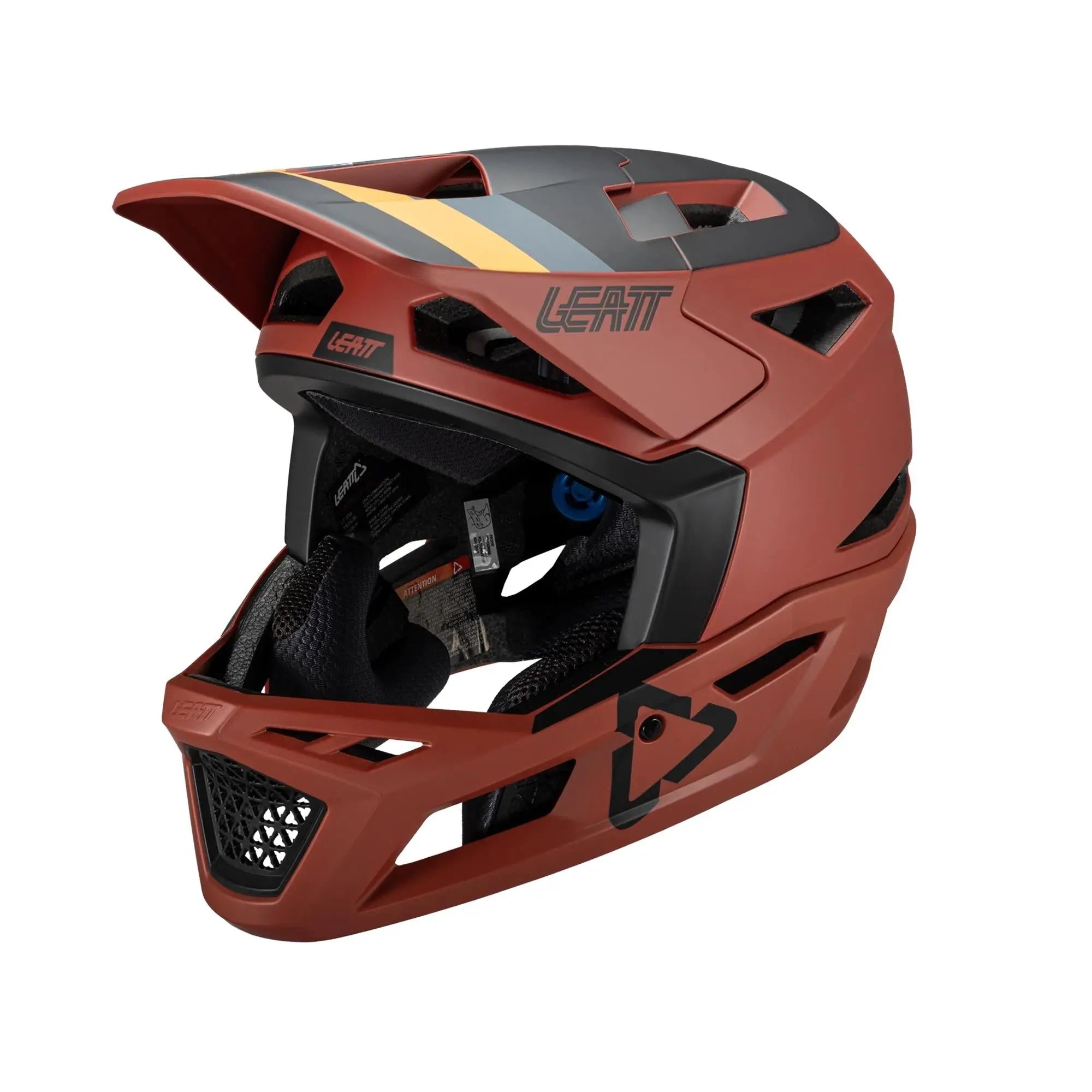 Leatt Gravity 4.0 MTB Helmet Lava - FREE UK Shipping, FREE 365 Day Returns | Moto Central