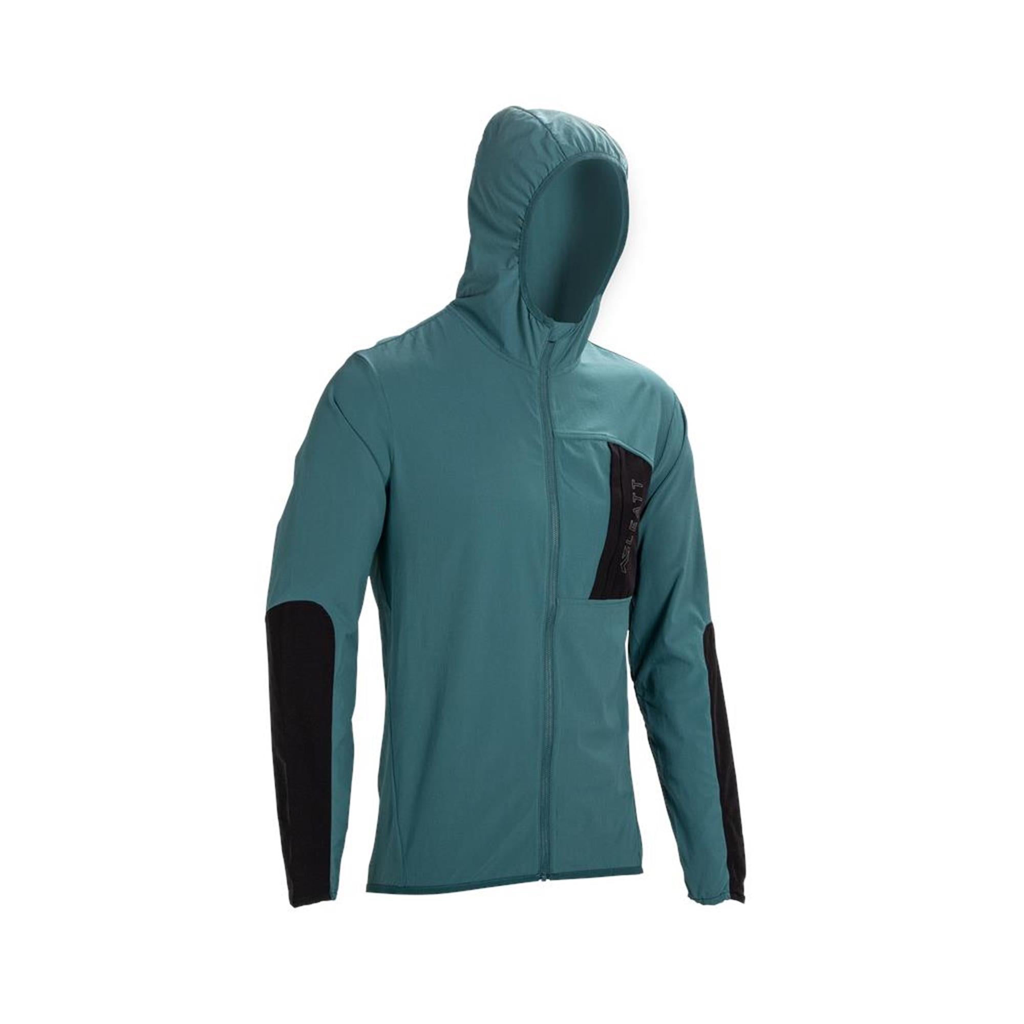 Leatt Trail 1.0 MTB Cycling Jacket Teal - FREE UK Shipping, FREE 365 Day Returns | Moto Central