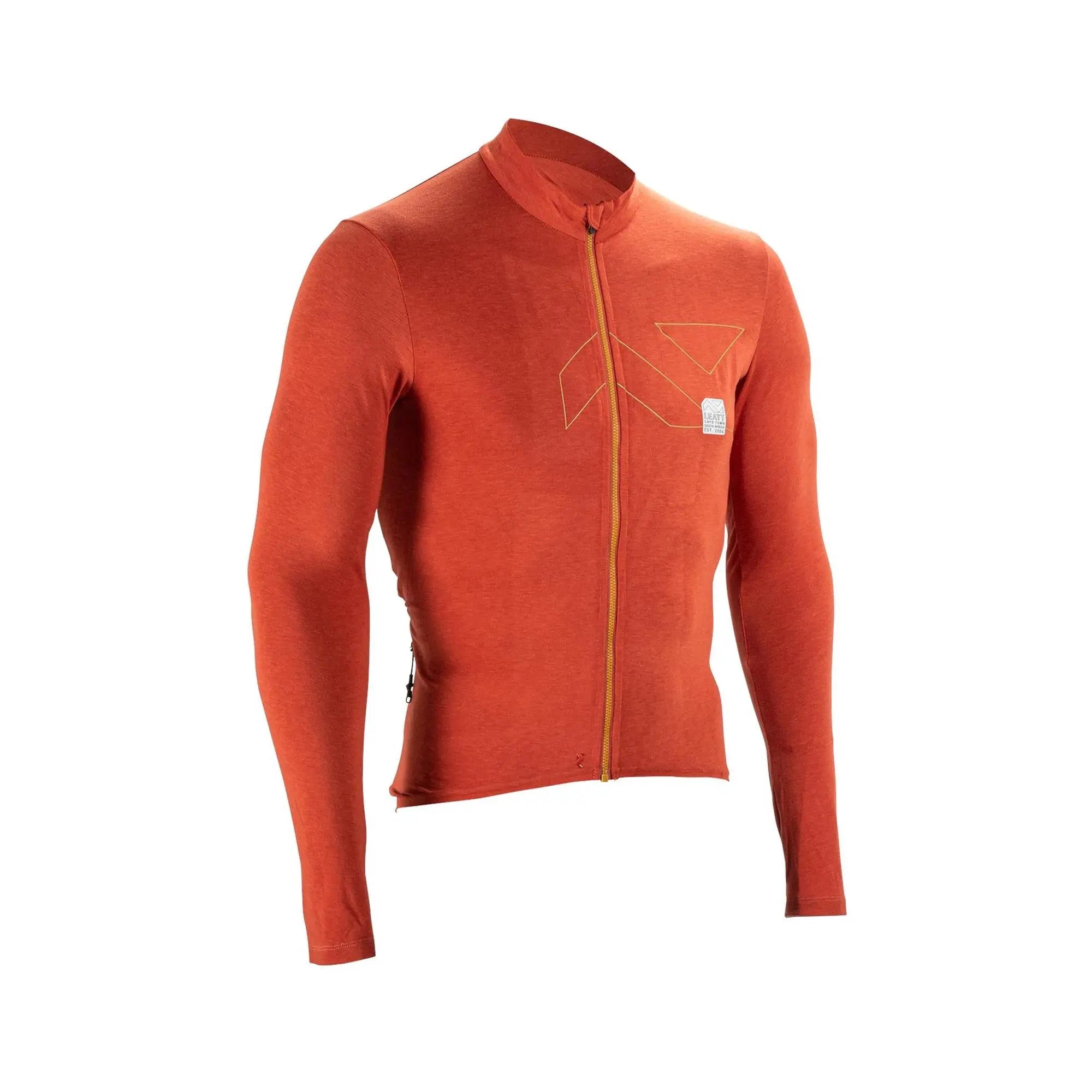 Leatt Endurance 4.0 MTB Long Sleeves Jersey Lava - FREE UK Shipping, FREE 365 Day Returns | Moto Central