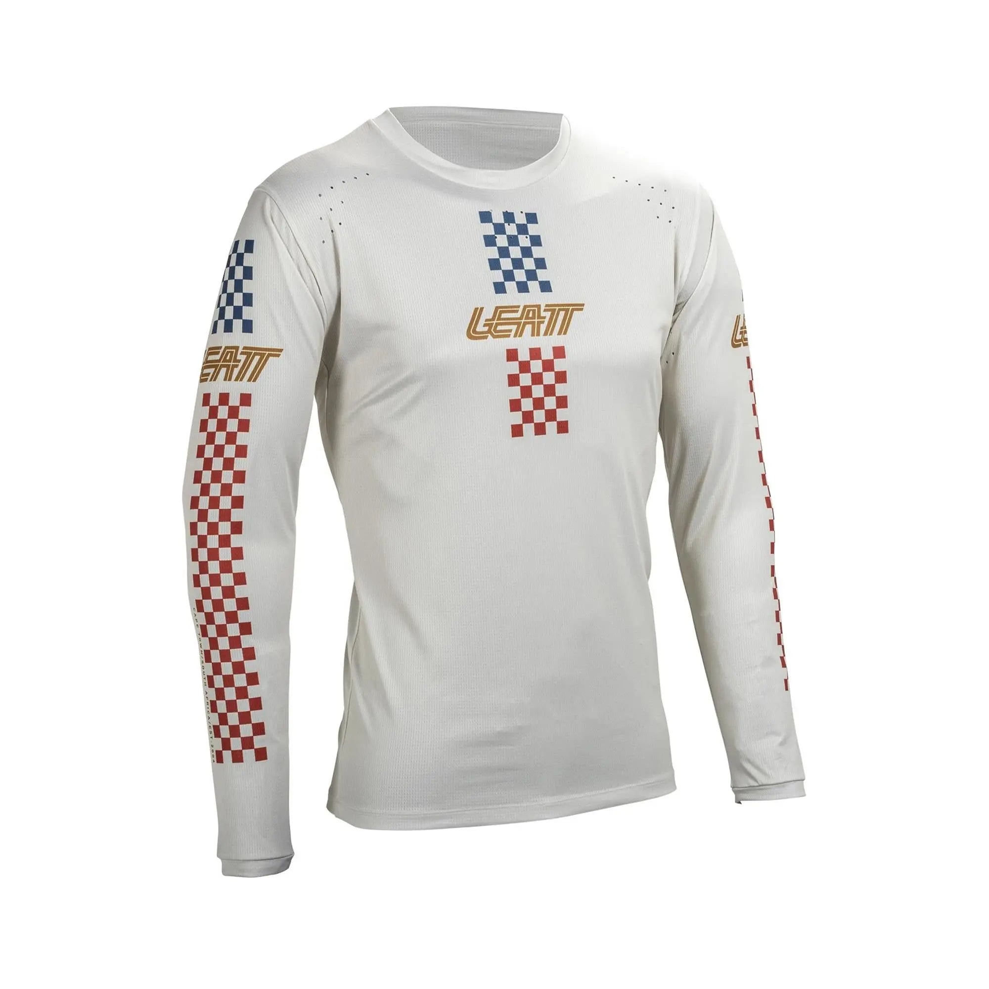 Leatt Enduro 4.0 MTB Jersey Cream - FREE UK Shipping, FREE 365 Day Returns | Moto Central