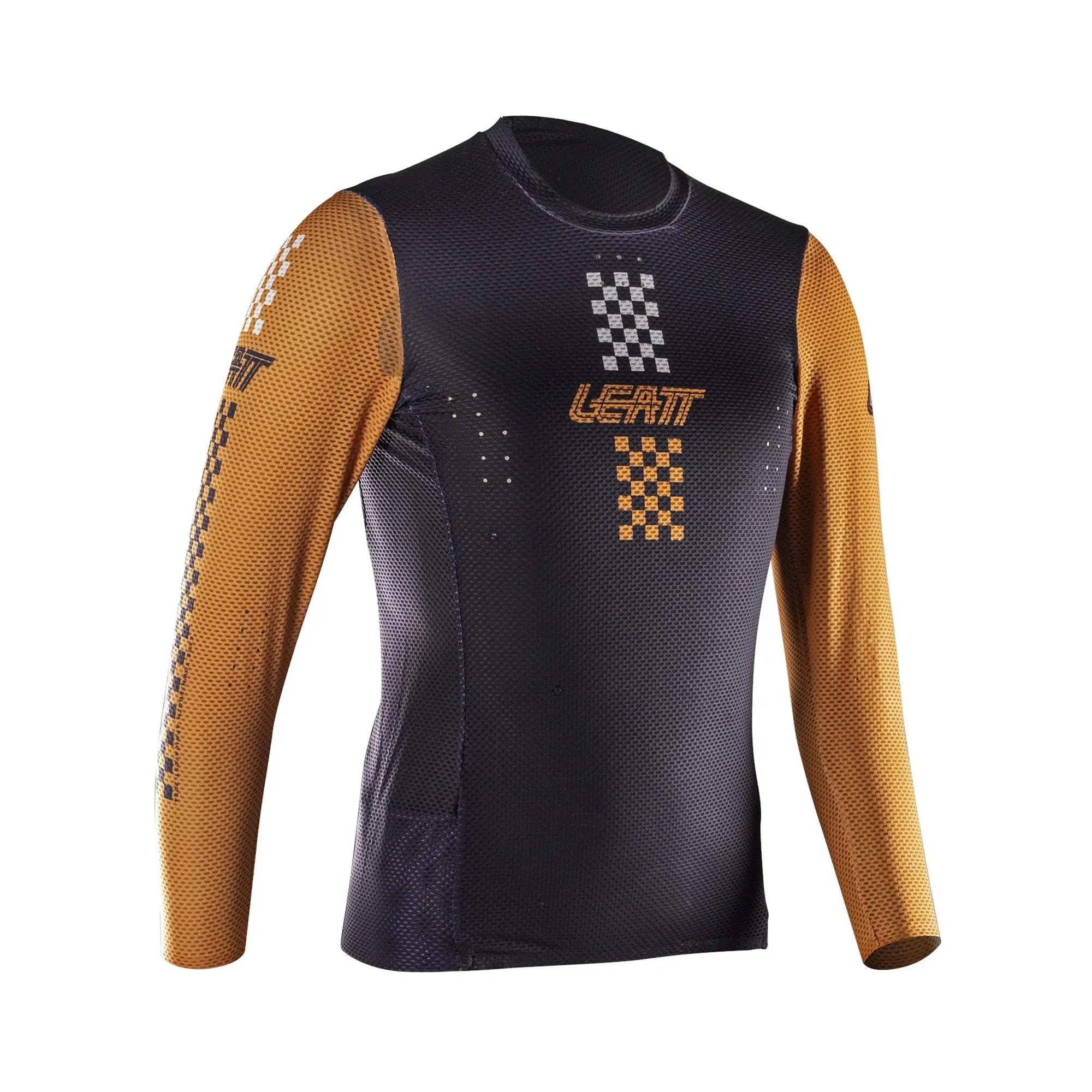 Leatt Gravity 4.0 MTB Junior Jersey Rust - FREE UK Shipping, FREE 365 Day Returns | Moto Central