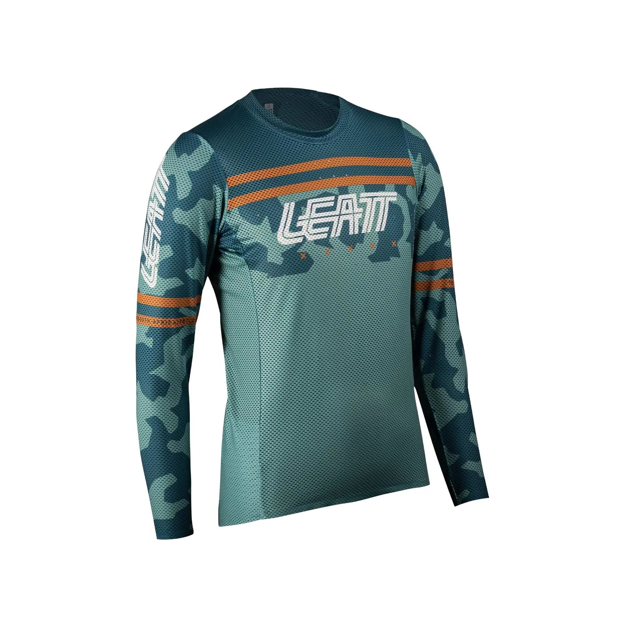 Leatt Gravity 4.0 MTB Ladies Jersey Lagoon - FREE UK Shipping, FREE 365 Day Returns | Moto Central