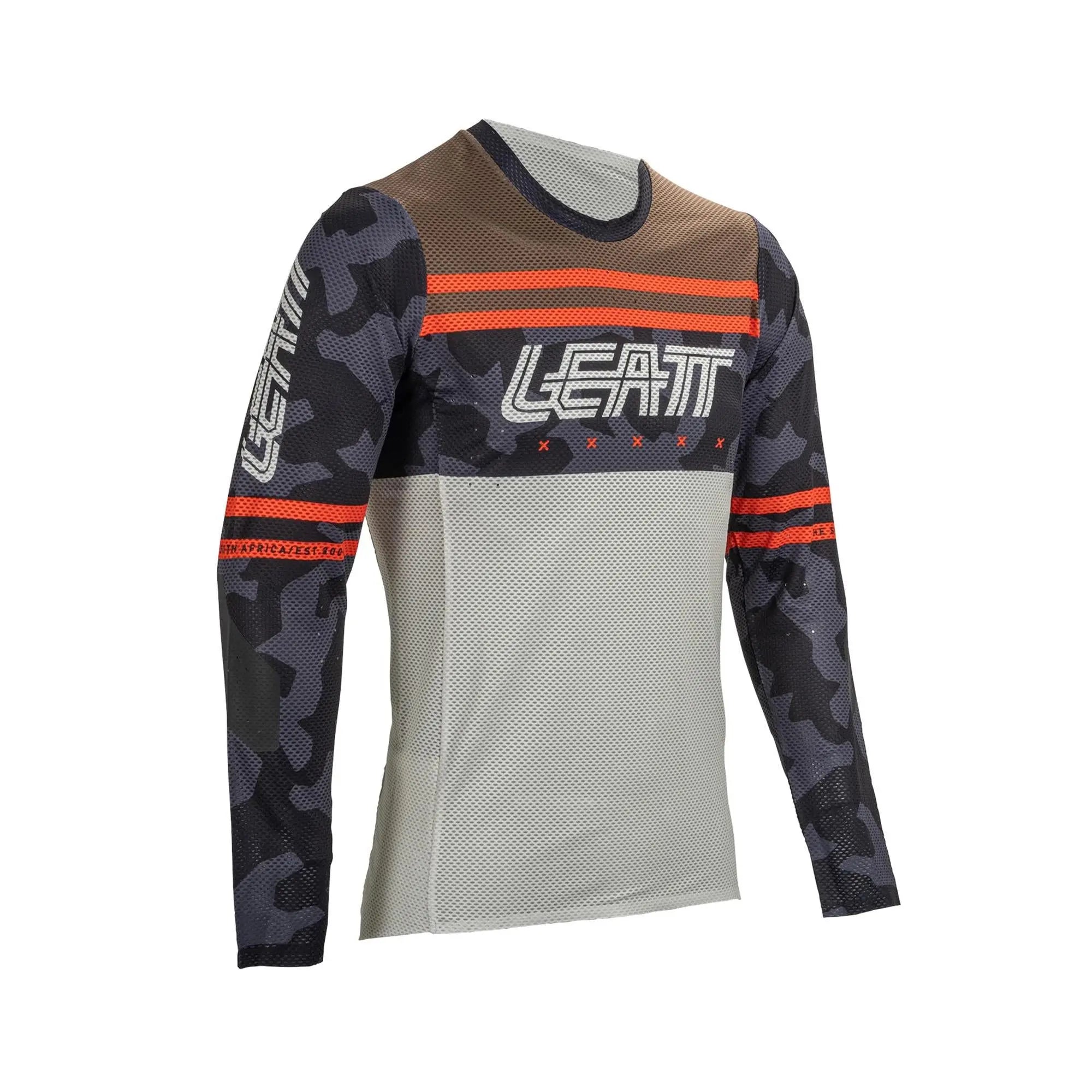 Leatt Gravity 4.0 MTB Jersey Cream - FREE UK Shipping, FREE 365 Day Returns | Moto Central