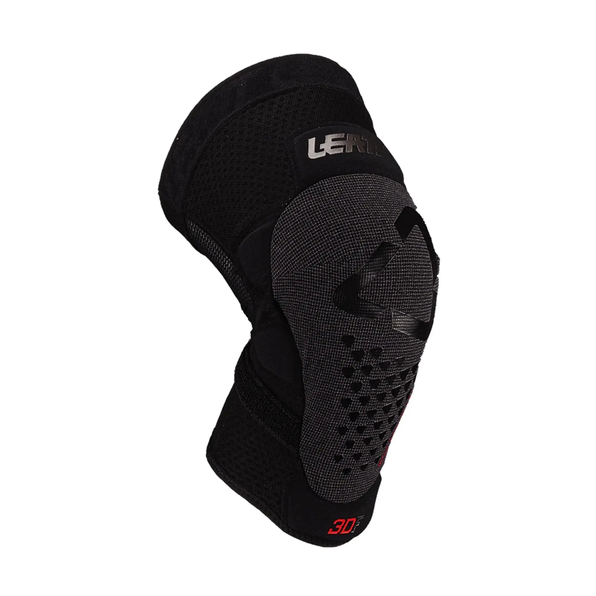 Leatt 3DF Evo Fastfit 5.0 Knee Guard Black - FREE UK Shipping, FREE 365 Day Returns | Moto Central
