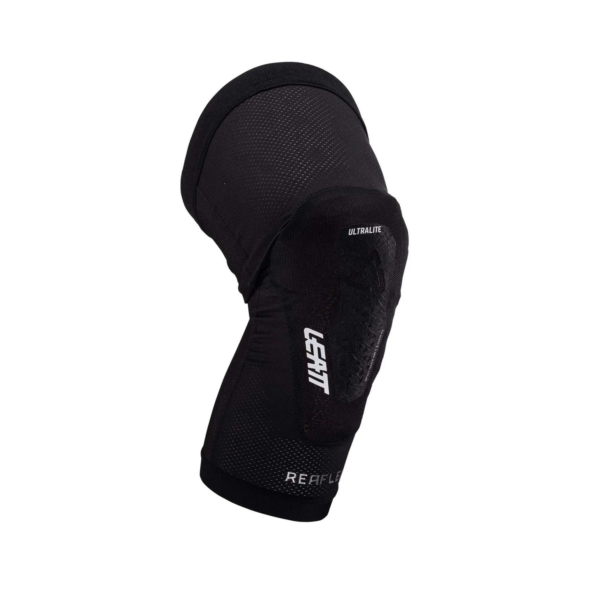 Leatt Reaflex Ultralite Knee Guard Black - FREE UK Shipping, FREE 365 Day Returns | Moto Central