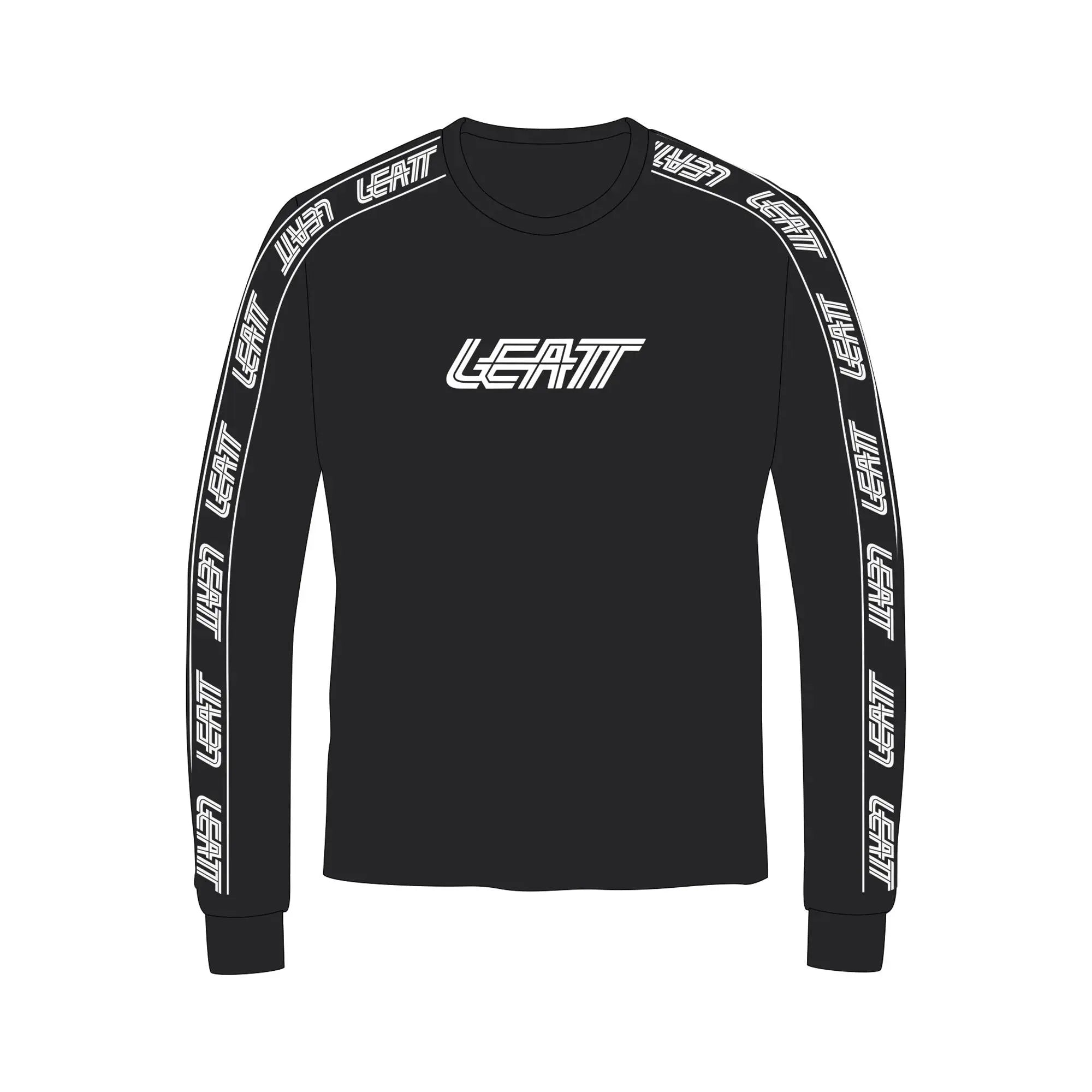 Leatt Long Sleeve Tech T-Shirt Black - FREE UK Shipping, FREE 365 Day Returns | Moto Central