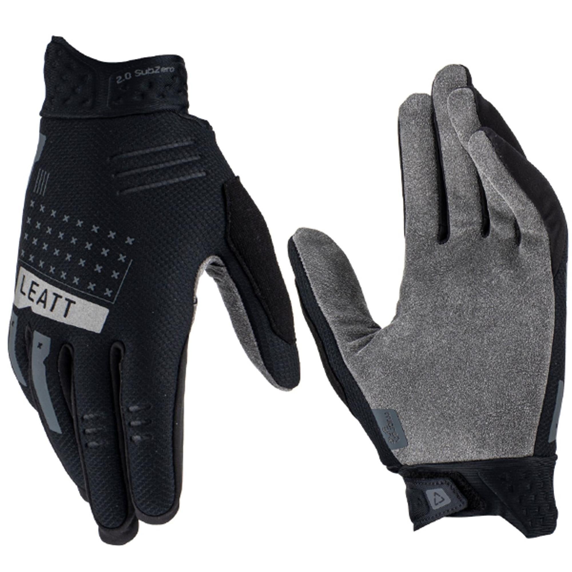 Leatt Subzero 2.0 MTB Gloves Black - FREE UK Shipping, FREE 365 Day Returns | Moto Central