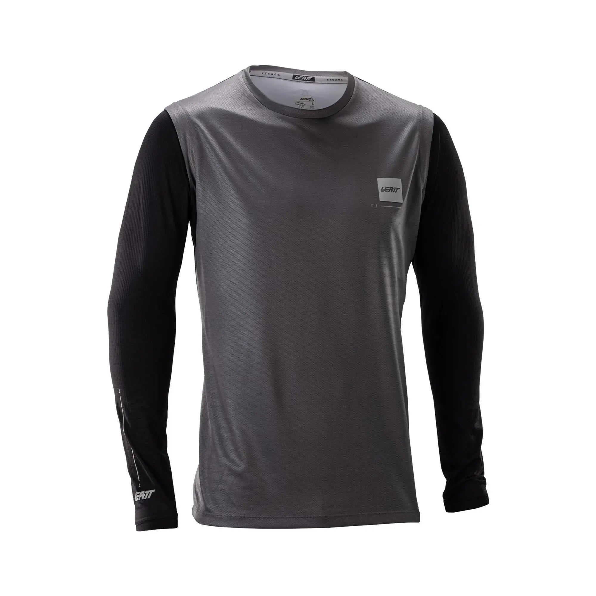 Leatt Gravity 2.0 MTB Jersey V26 Graphite Black - FREE UK Shipping, FREE 365 Day Returns | Moto Central