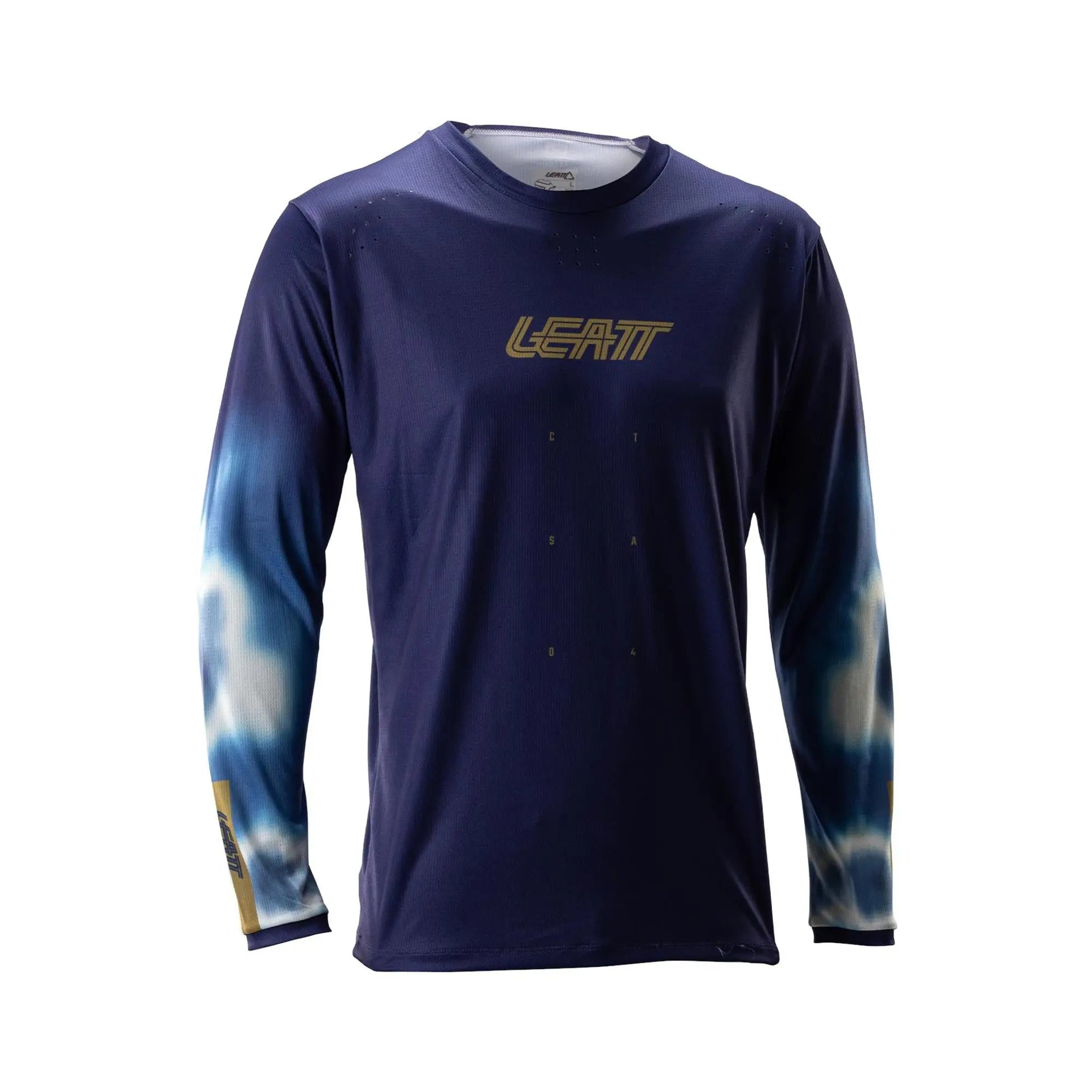 Leatt Gravity 4.0 MTB Long Sleeve Jersey V26 Galaxy Blue - FREE UK Shipping, FREE 365 Day Returns | Moto Central