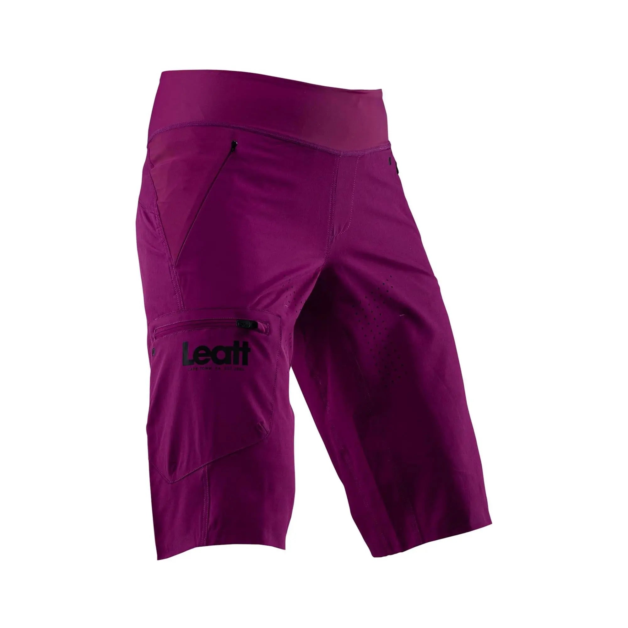 Leatt All Mountain 2.0 Ladies MTB Shorts Purple - FREE UK Shipping, FREE 365 Day Returns | Moto Central