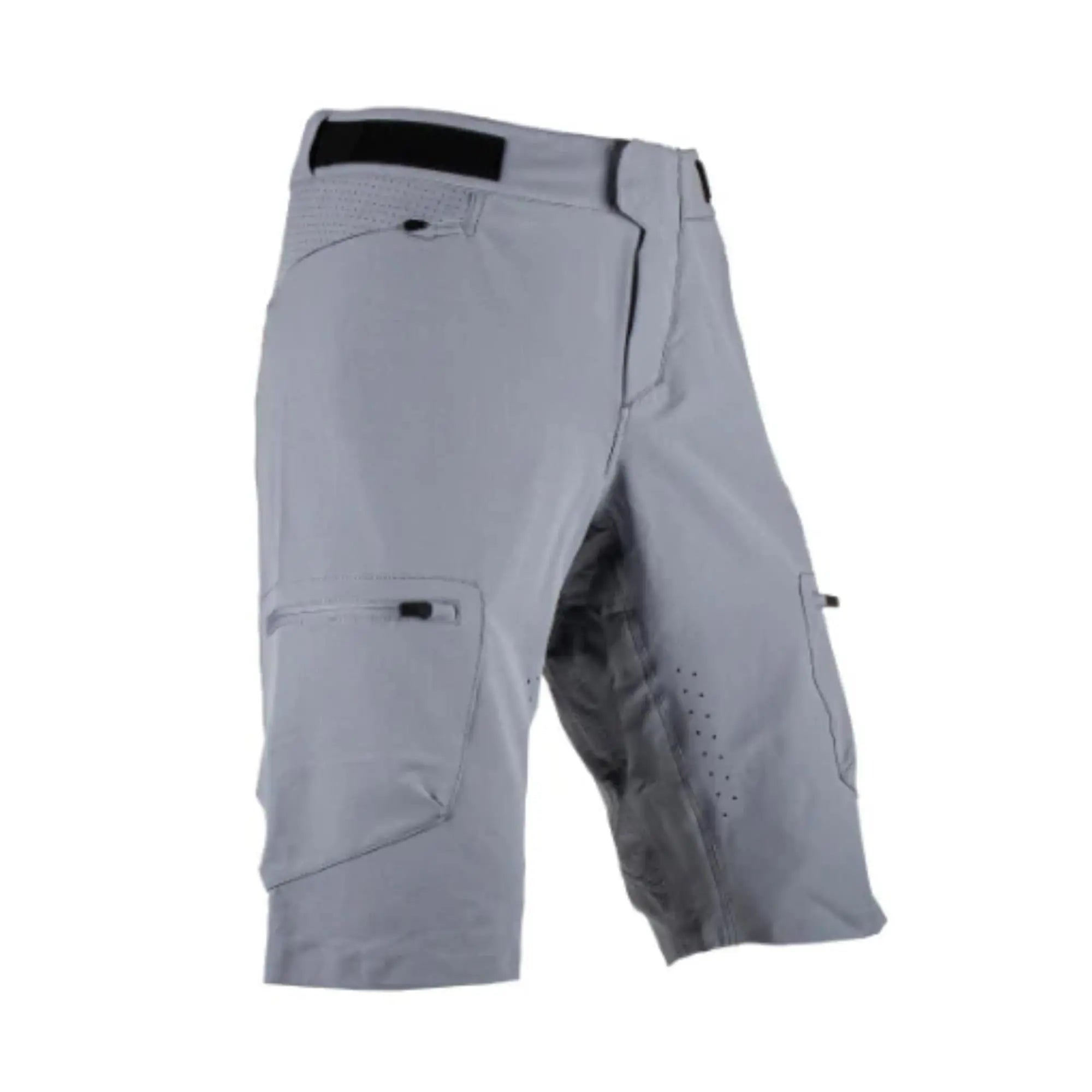 Leatt All Mountain 2.0 Youth MTB Shorts Titanium - FREE UK Shipping, FREE 365 Day Returns | Moto Central