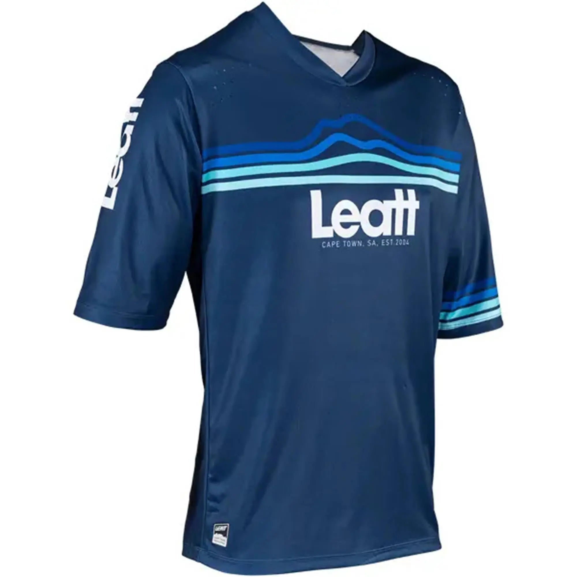 Leatt Enduro 3 MTB Shirt Denim - FREE UK Shipping, FREE 365 Day Returns | Moto Central