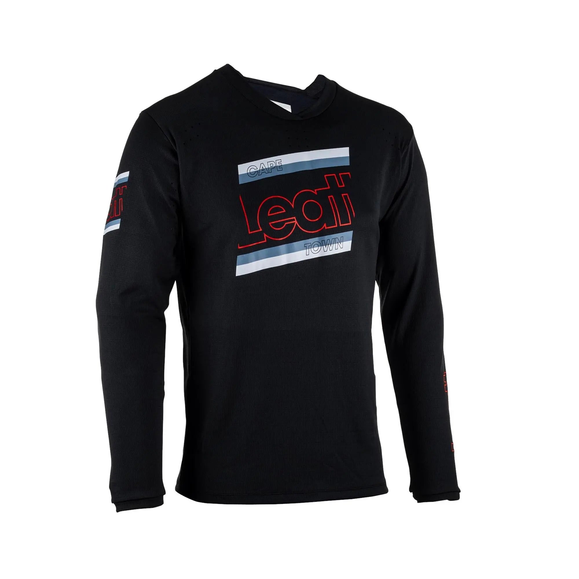 Leatt Enduro 4.0 MTB Shirt Black - FREE UK Shipping, FREE 365 Day Returns | Moto Central