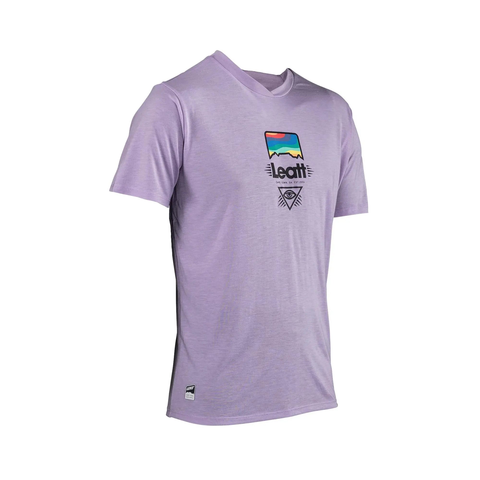 Leatt Gravity 1 MTB Shirt Lavender - FREE UK Shipping, FREE 365 Day Returns | Moto Central