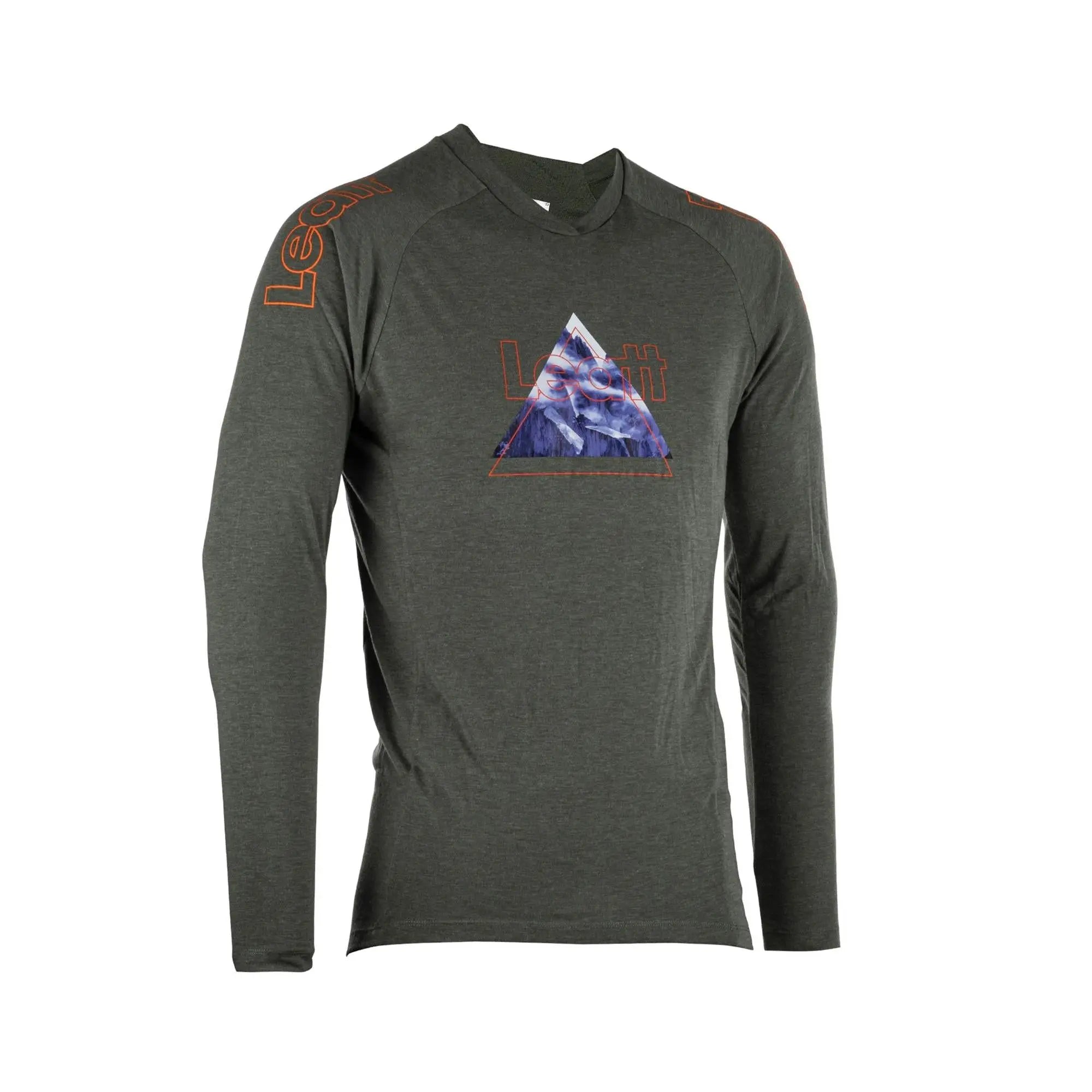 Leatt Gravity 2.0 MTB Shirt Pine - FREE UK Shipping, FREE 365 Day Returns | Moto Central