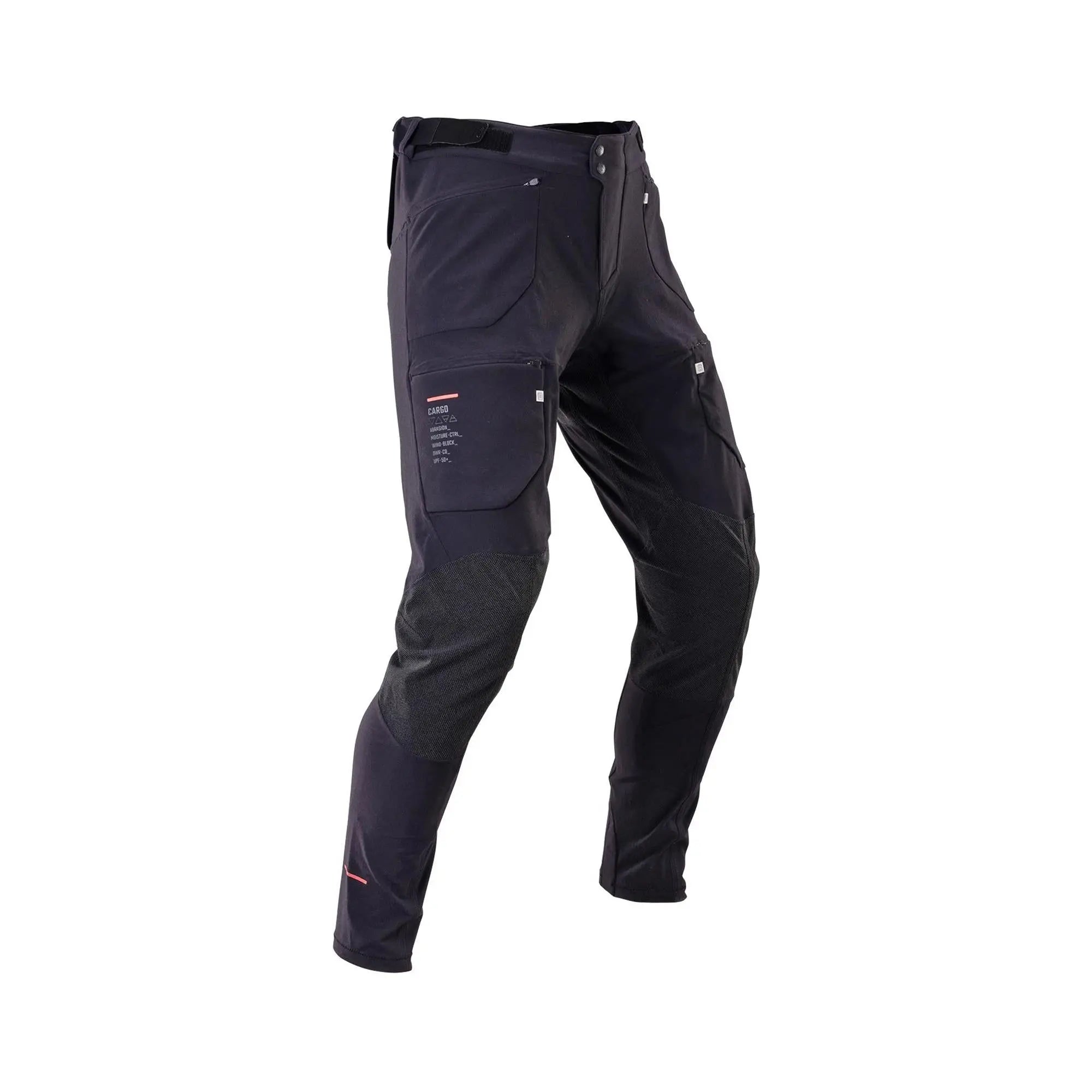 Leatt Trail 8.0 MTB Cargo Trousers V26 Ghost Black - FREE UK Shipping, FREE 365 Day Returns | Moto Central