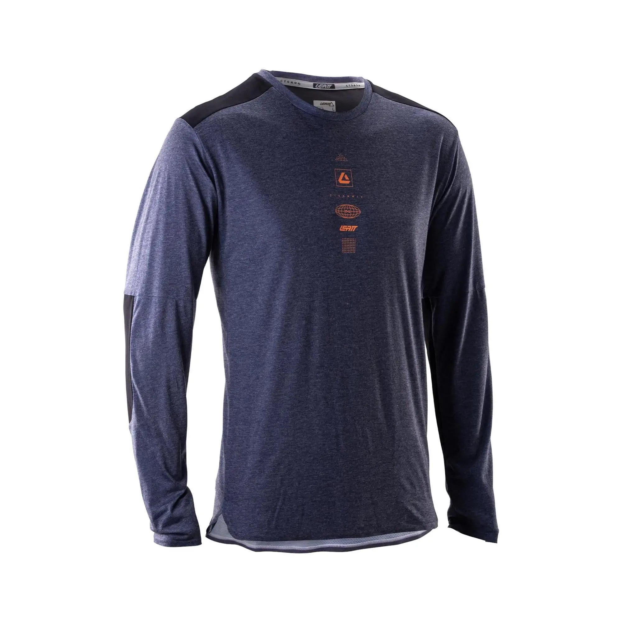 Leatt Trail 4.0 MTB Long Sleeve Jersey V26 Galaxy Blue - FREE UK Shipping, FREE 365 Day Returns | Moto Central