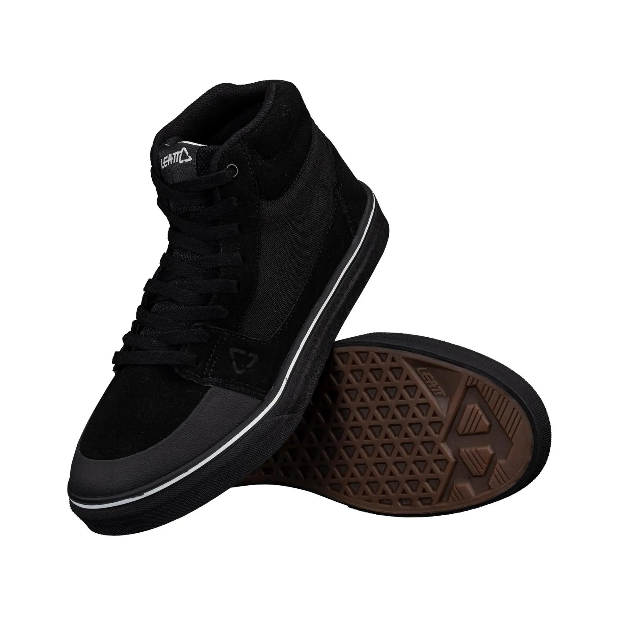 Leatt Hi Flat 1.0 Shoes Black - FREE UK Shipping, FREE 365 Day Returns | Moto Central