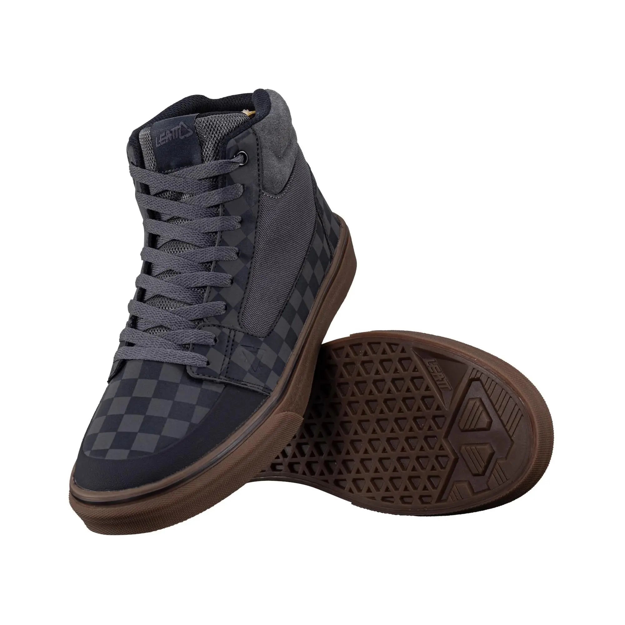 Leatt Hi Flat 1.0 Shoes Graphite - FREE UK Shipping, FREE 365 Day Returns | Moto Central