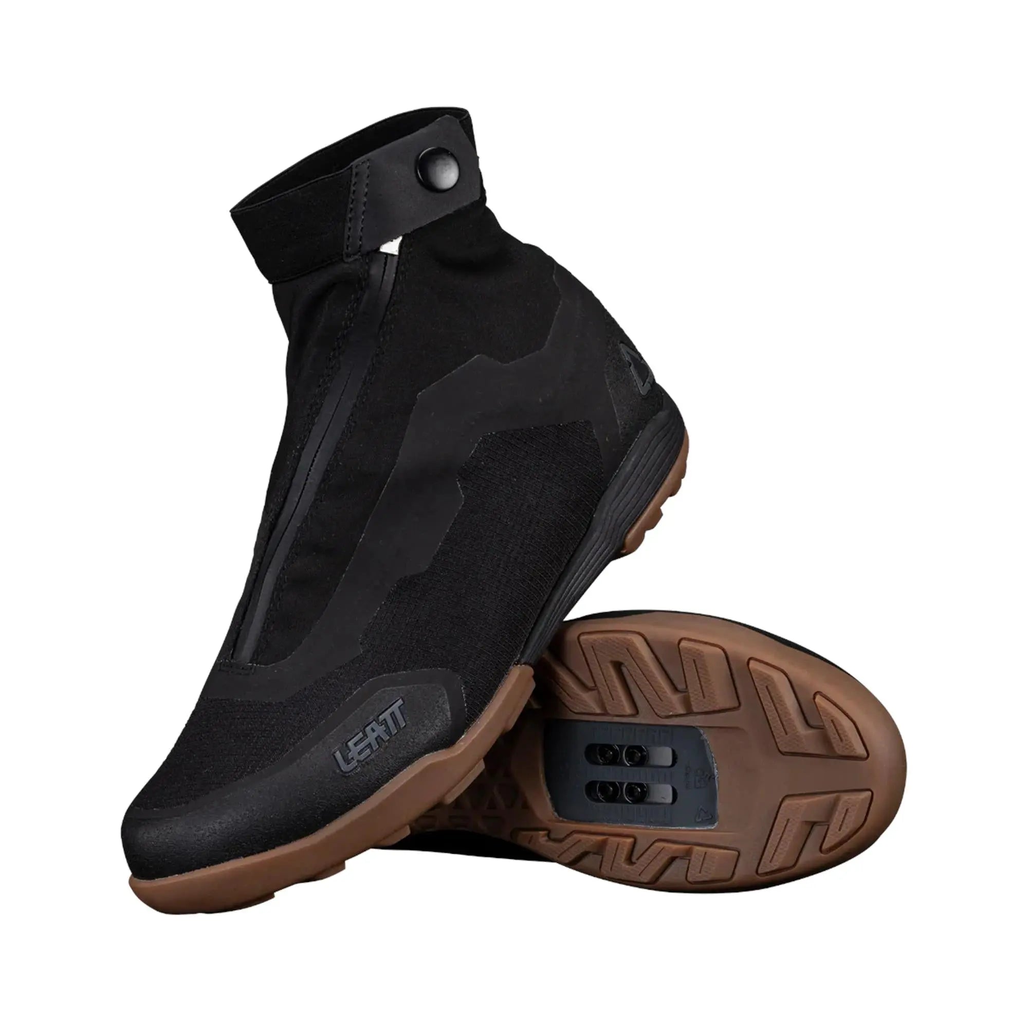 Leatt Hydradri 7.0 Clip Shoes Black - FREE UK Shipping, FREE 365 Day Returns | Moto Central