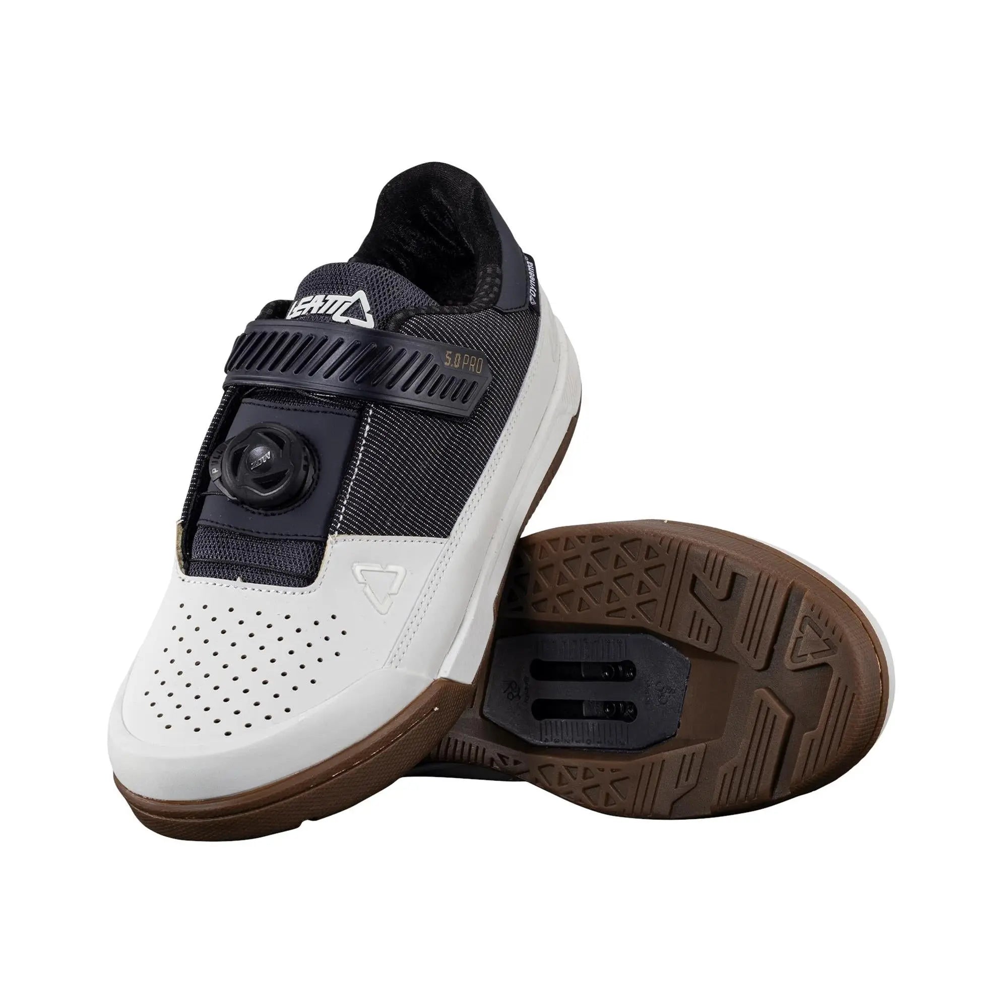 Leatt Proclip 5.0 Shoes White - FREE UK Shipping, FREE 365 Day Returns | Moto Central