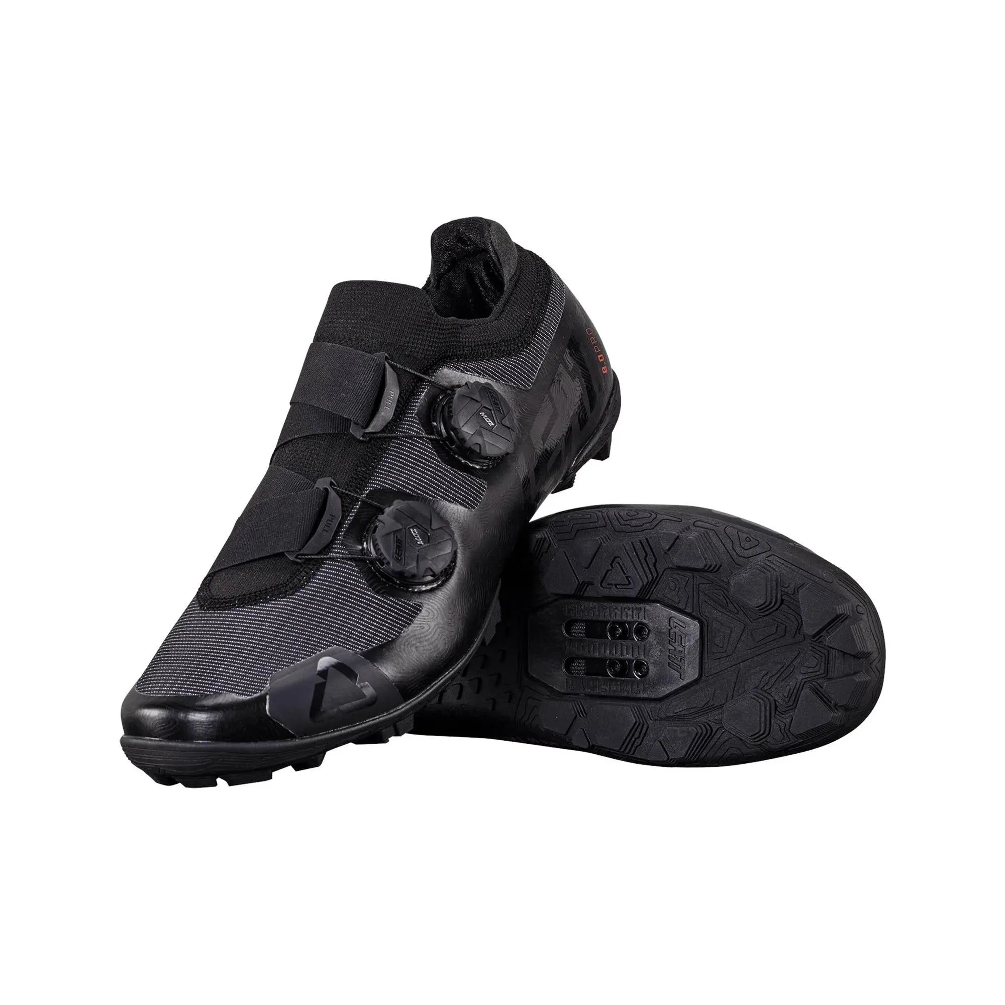Leatt Proclip 8.0 Race Shoes Black - FREE UK Shipping, FREE 365 Day Returns | Moto Central