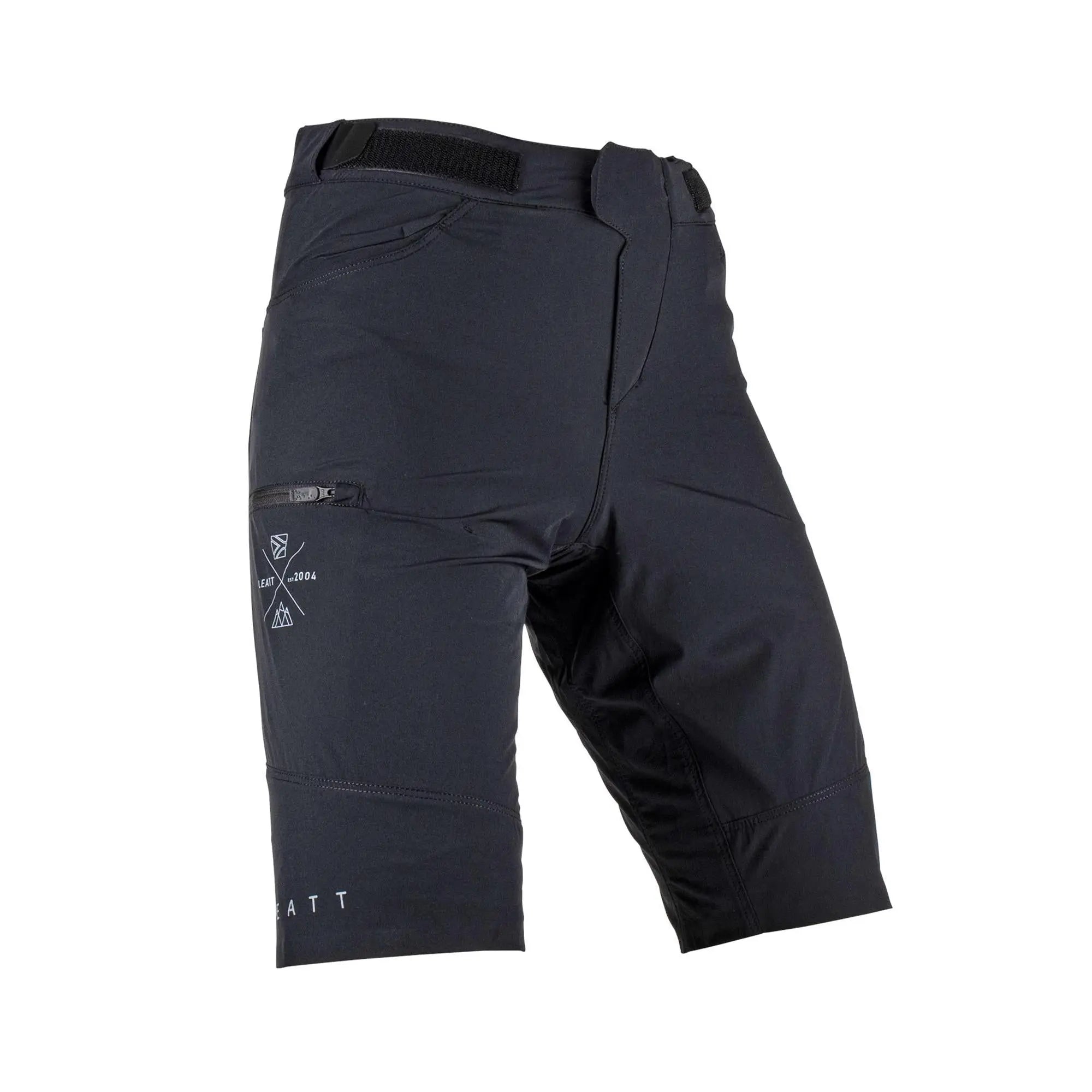 Leatt Trail 2.0 MTB Shorts Black - FREE UK Shipping, FREE 365 Day Returns | Moto Central