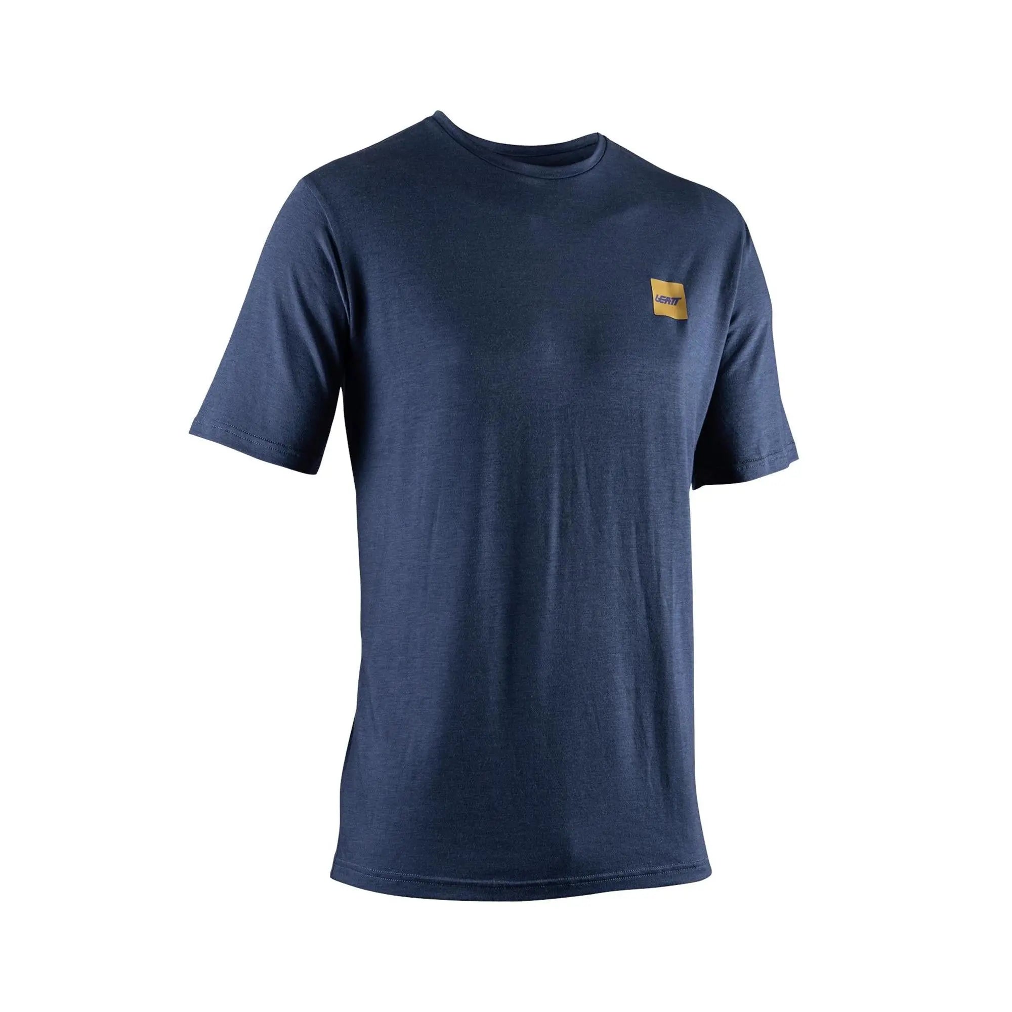 Leatt Tech T-Shirt Denim Blue - FREE UK Shipping, FREE 365 Day Returns | Moto Central