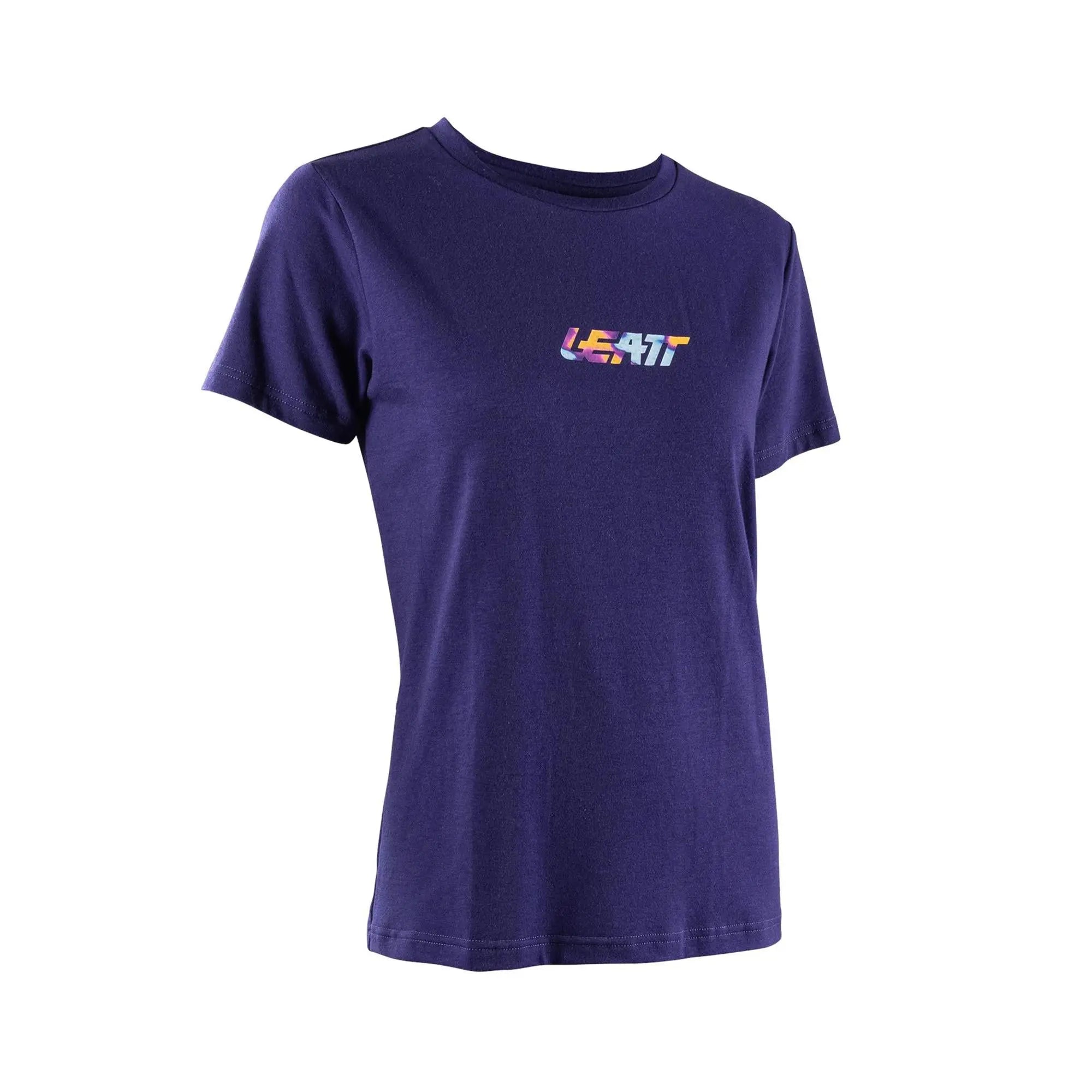 Leatt Core Ladies T-Shirt Galaxy Blue - FREE UK Shipping, FREE 365 Day Returns | Moto Central